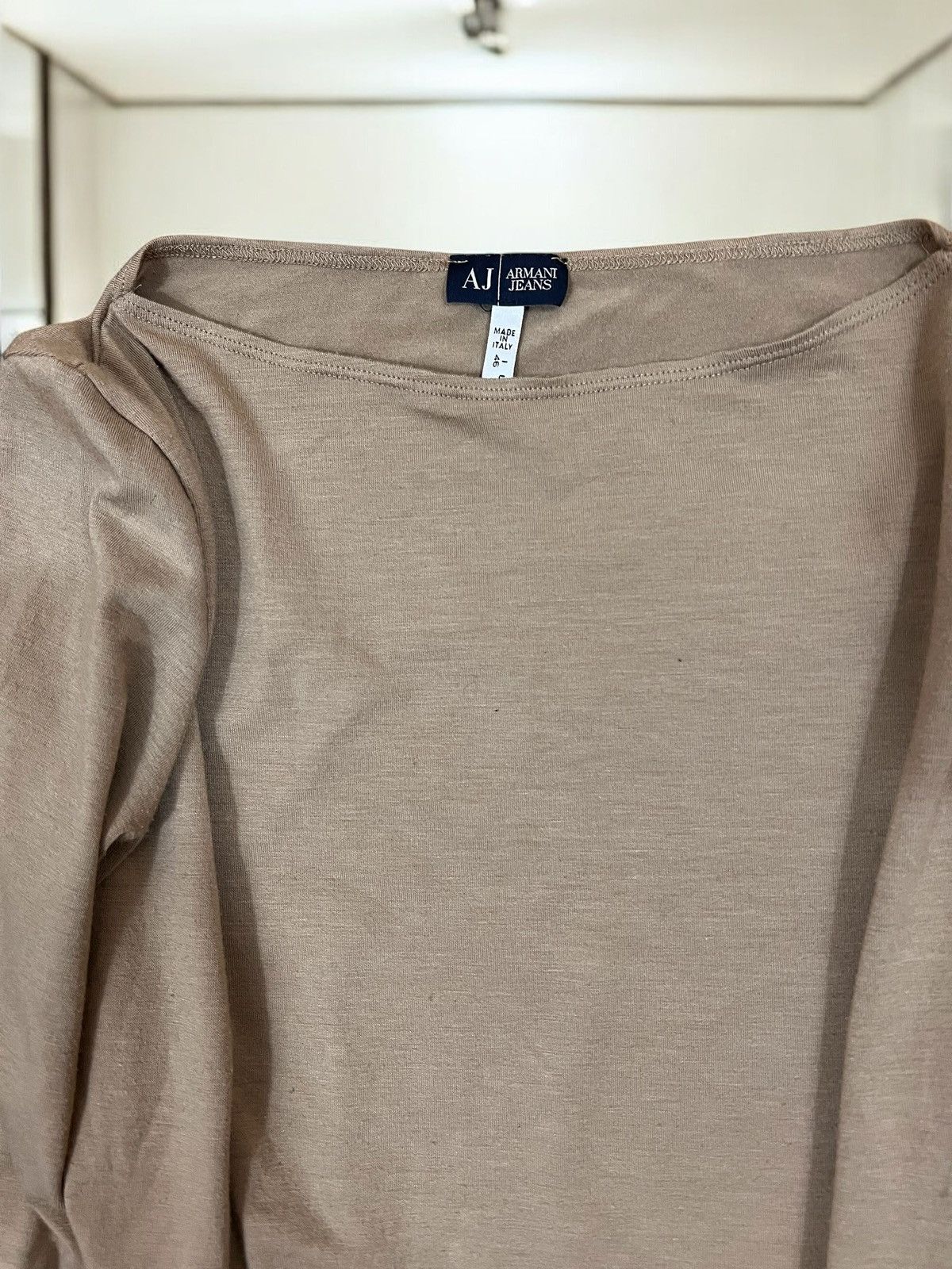 Armani Armani Jeans beige blouse size M Size M / US 6-8 / IT 42-44 - 5 Thumbnail