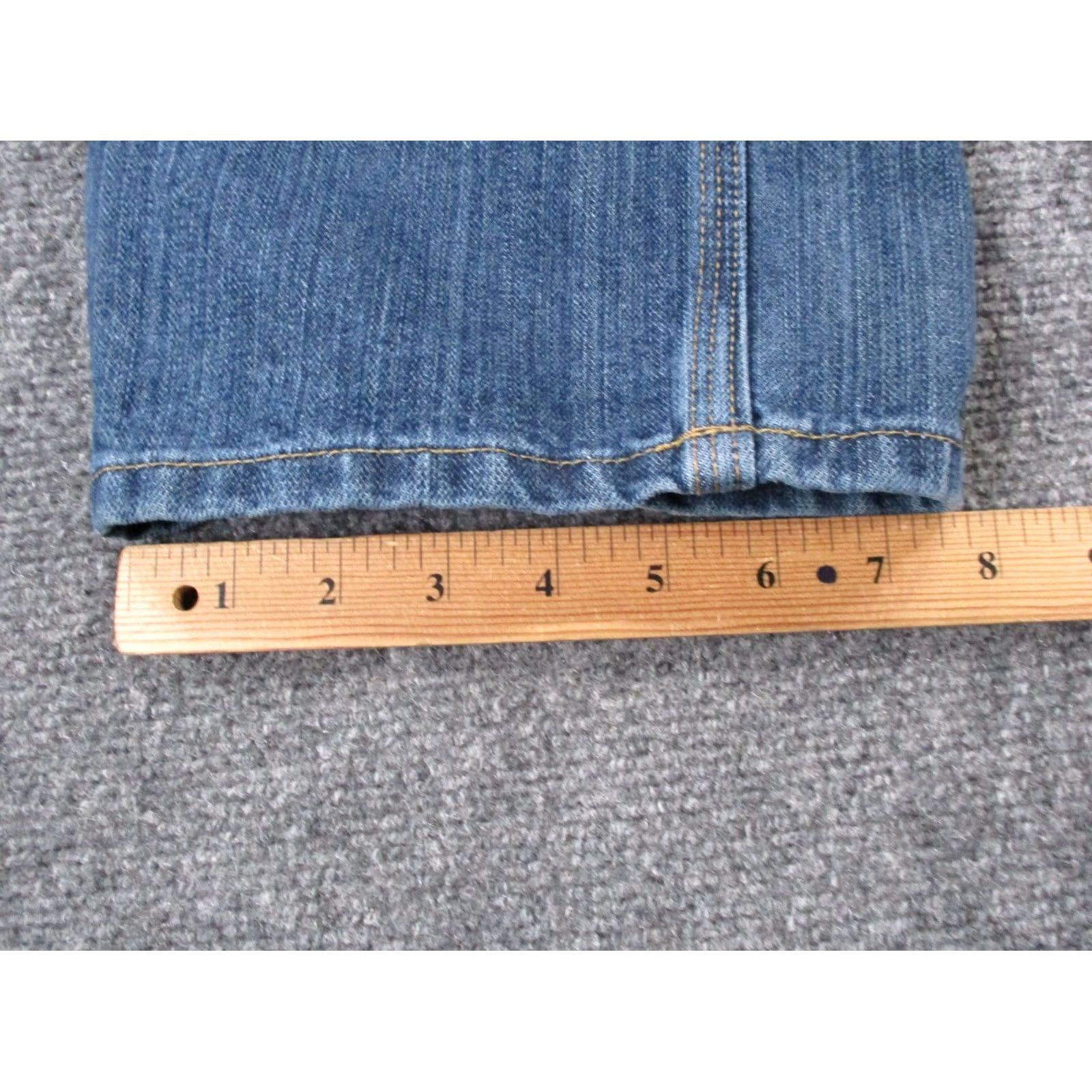 Carhartt Carhartt Jeans Mens 32 X 34 Blue Denim Relaxed Fit Straight Boot Casual Country Jeans Mens Regular Blue Denim 5-Pocket Design Boots Cut Mens Size US 28 / EU 44 - 5 Thumbnail