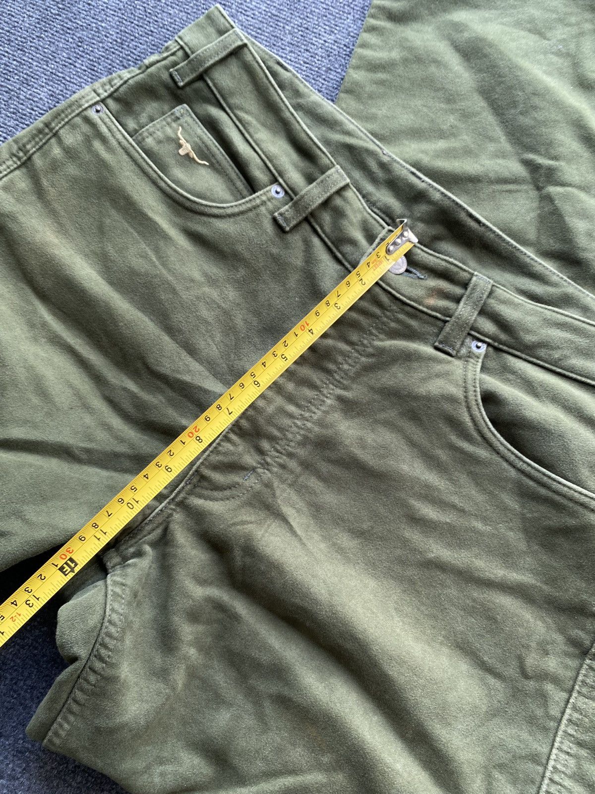 R.M. Williams 🔥Vntg R.M. Williams Heavy Cotton Racing Moto Pants mens 38 Size US 38 / EU 54 - 10 Thumbnail