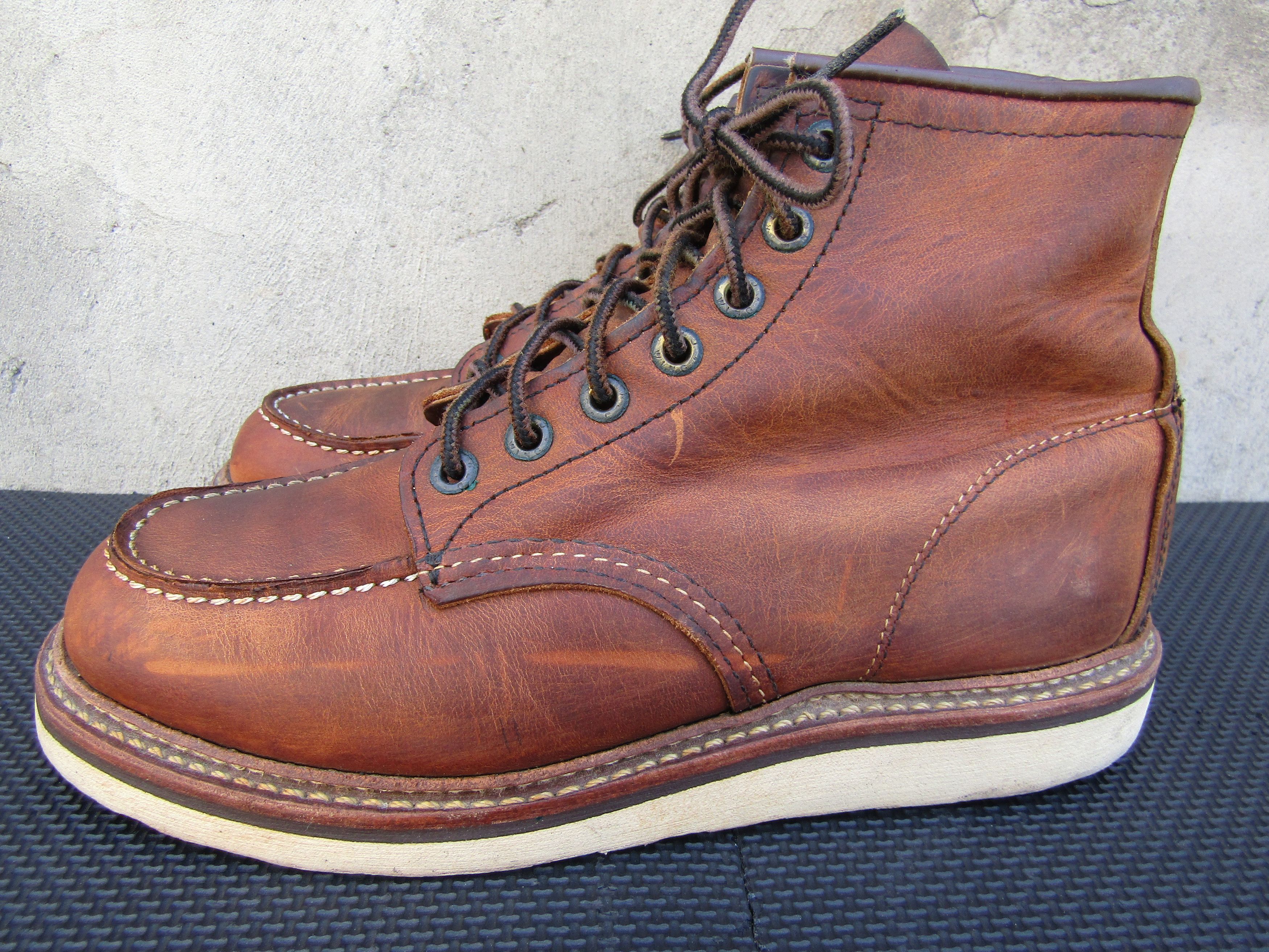 Red Wing Red Wing 1907 Heritage Classic Moc Rough & Tough 6” Leather Size US 7 / EU 40 - 7 Thumbnail