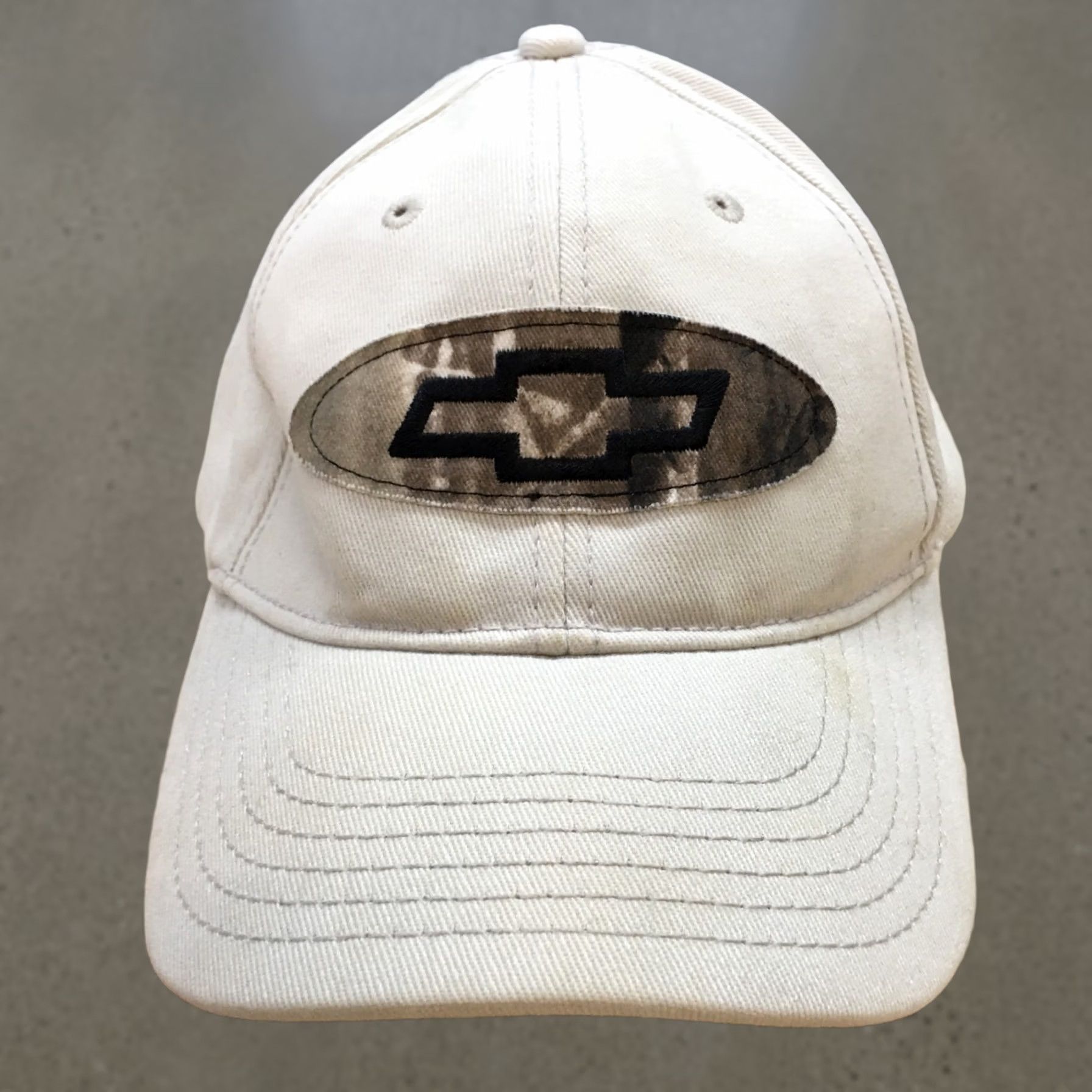 Logo 7 Chevrolet Baseball Cap Mens Beige One Size Curved Brim Embroidered Logo A-Flex Hat Canvas Cotton Adjustable Mesh Back Summer Casual Size ONE SIZE - 1 Thumbnail