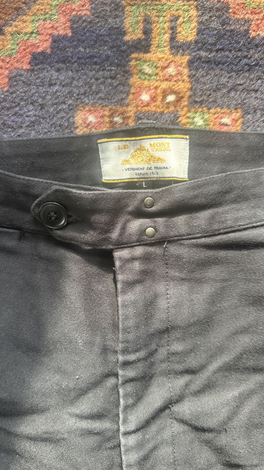 Le Mont Saint Michel Le Mont Saint Michel, Moleskin Trouser Size US 32 / EU 48 - 2 Thumbnail