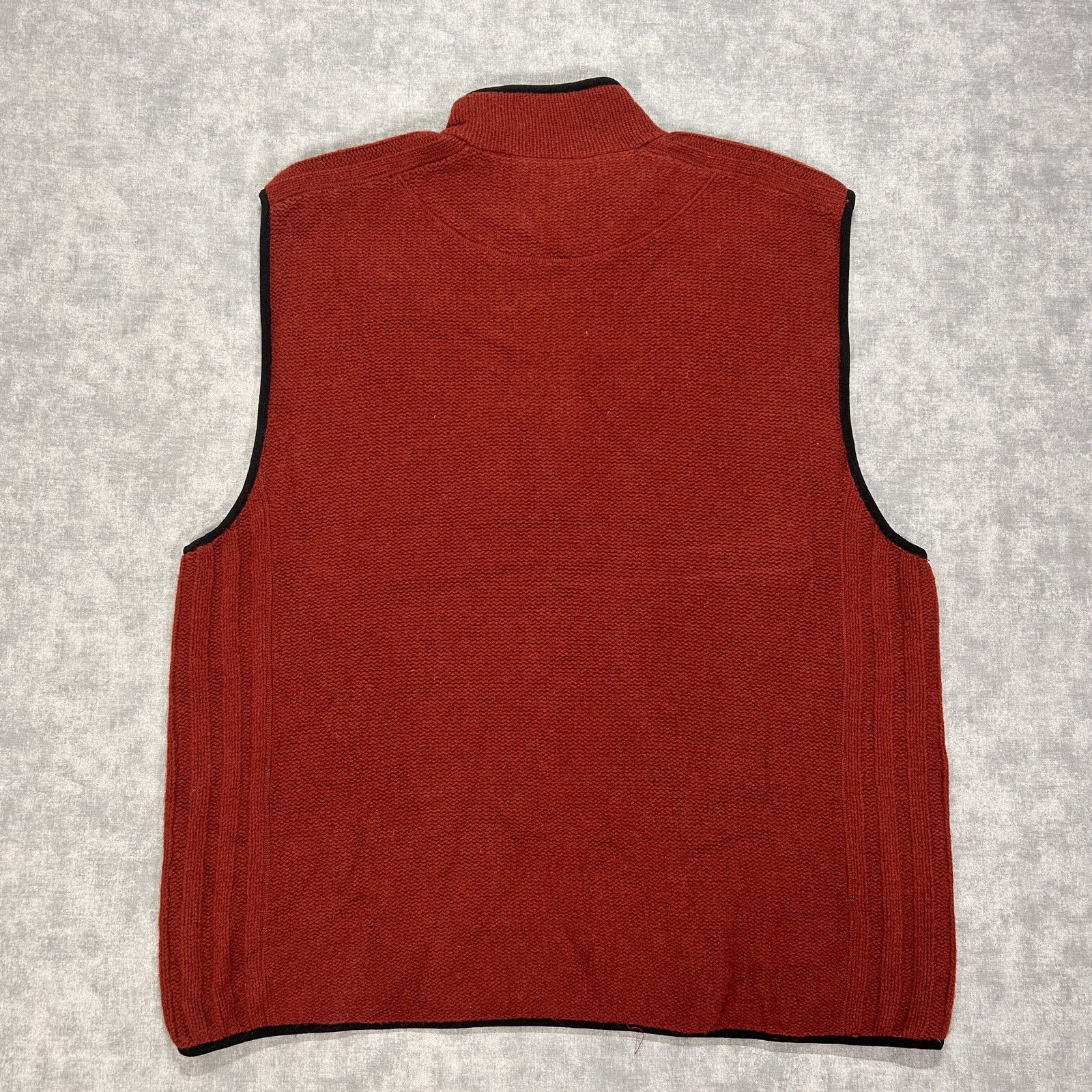 The Territory Ahead VTG The Territory Ahead Lambswool sweater vest 1/4 zip ms XL Size US XL / EU 56 / 4 - 2 Thumbnail