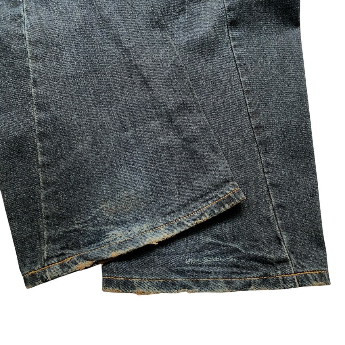 Japanese Brand Lee Riders Spiral ifsix LGB GOA Bootcut Flared Jeans Size US 30 / EU 46 - 13 Thumbnail
