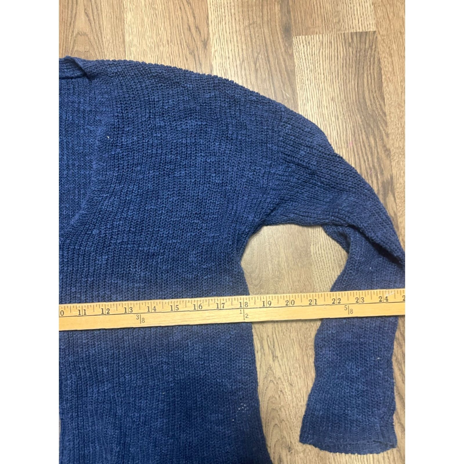 Eileen Fisher VINTAGE? Actually not vintage. Eileen Fisher Sweater Women Size Small Blue Full Zip Long Sleeve Knit Shirt? Size S / US 4 / IT 40 - 6 Thumbnail