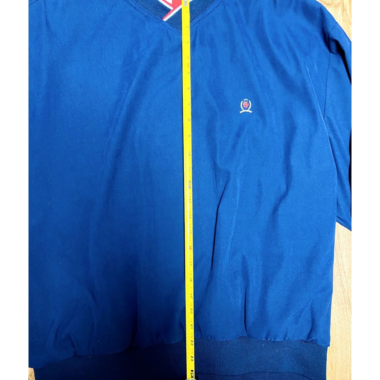 Tommy Hilfiger VINTAGE Tommy Hilfiger Windbreaker Jacket Pullover Jacket Men L Blue Golf Wind-Resistant Logo 2000s - Regular Branded Size US L / EU 52-54 / 3 - 4 Thumbnail