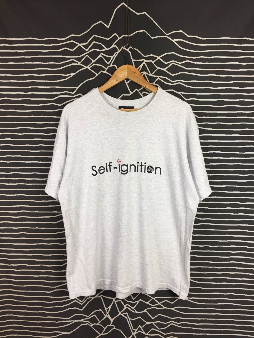 Vintage Vtg Y2K Outerwear Self-ignition Japanese Streetwear Tee Size US L / EU 52-54 / 3 - 2 Thumbnail