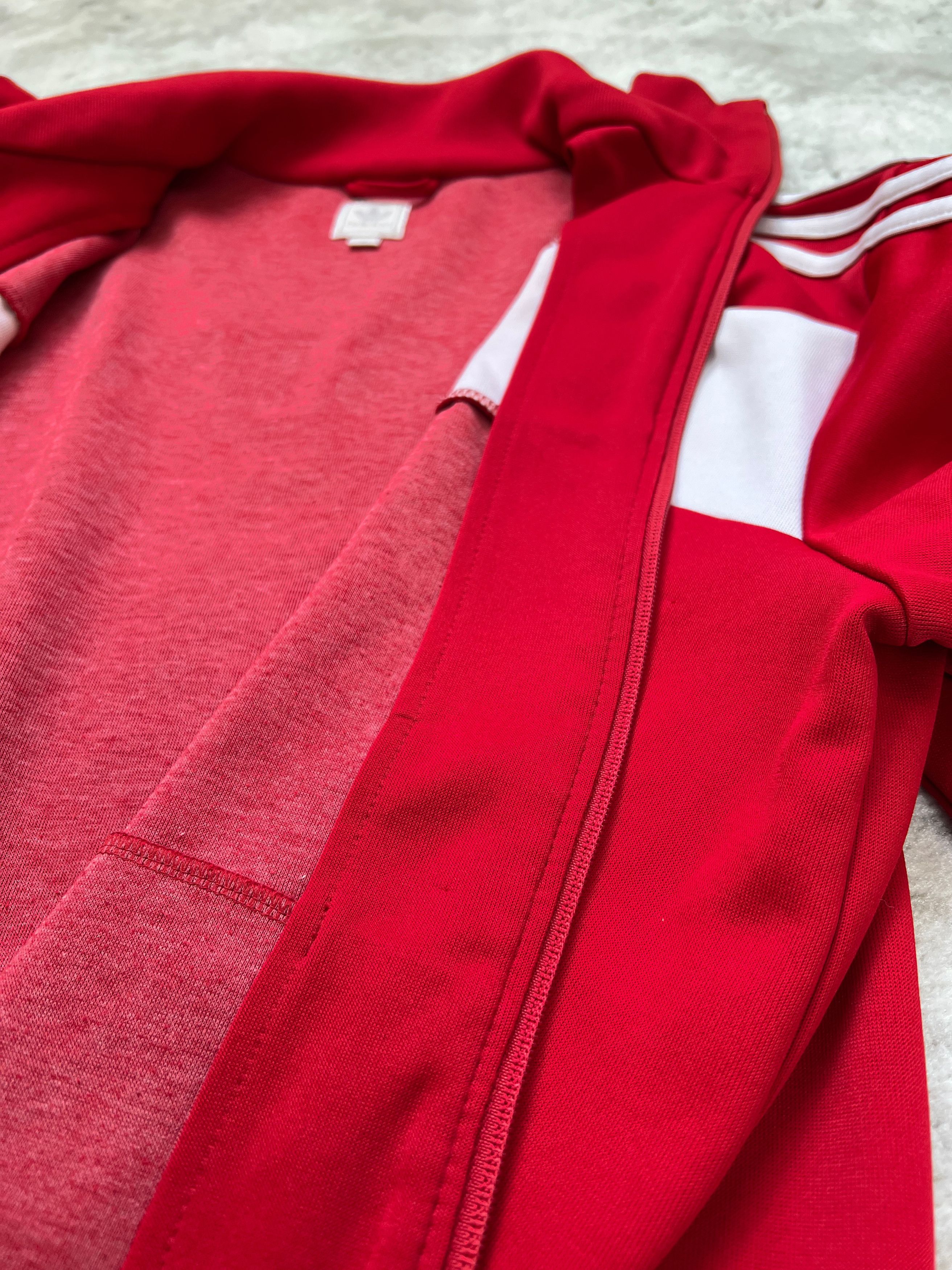 Adidas Adidas Originals Austria Euro 2008 Track Jacket Red Trefoil Size US M / EU 48-50 / 2 - 17 Thumbnail