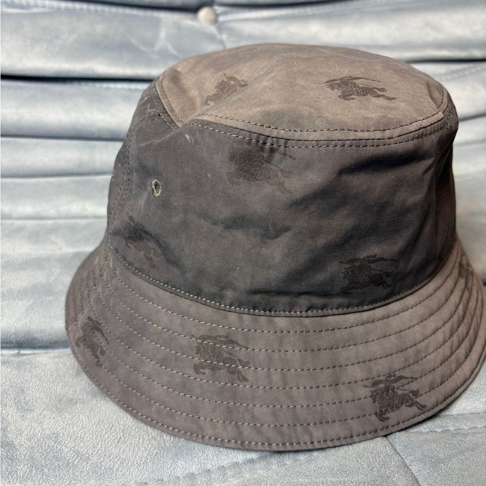 Burberry Burberry EKD Technical Cotton Bucket Hat NWT S Size ONE SIZE - 3 Thumbnail