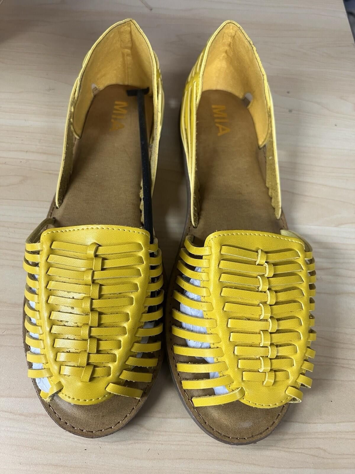 Miansai MIA “Pandora” Yellow Espadrilles Size 10 Size US 10 / IT 40 - 2 Thumbnail