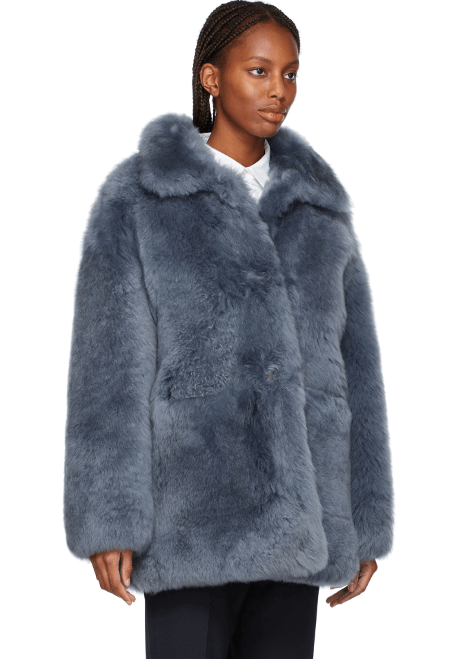 Yves Salomon Yves Salomon - Meteo Reversible Shearling Cashmere Jacket Size XS / US 0-2 / IT 36-38 - 3 Thumbnail