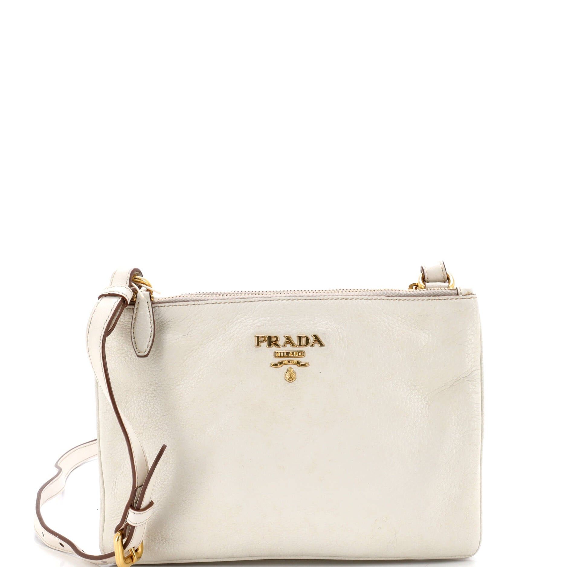 Prada Double Zip Crossbody Bag Size ONE SIZE - 1 Thumbnail