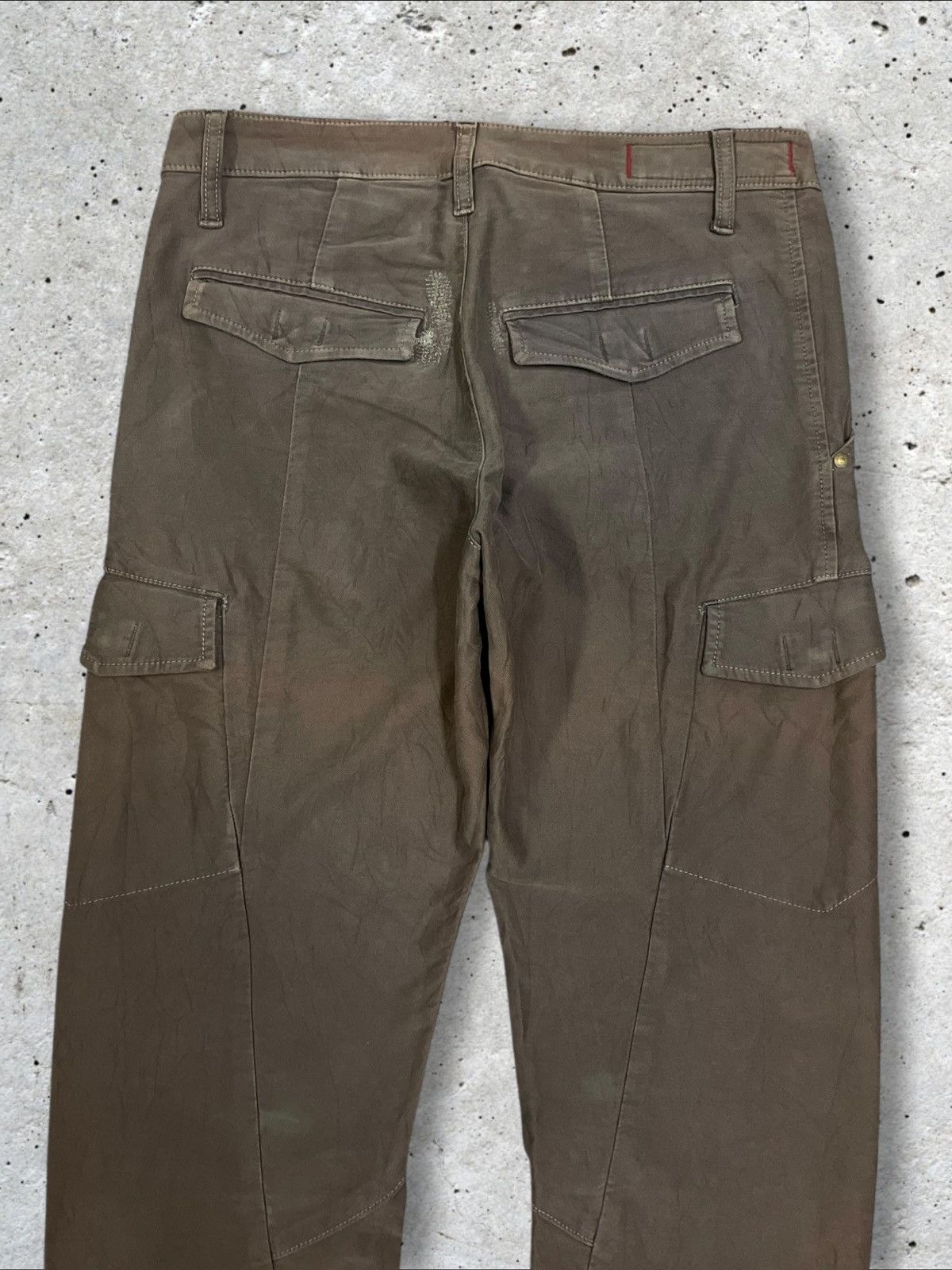 Marithe + Francois Girbaud Vintage Marithe Francois Girbaud Rusty Gorpcore Cargo Pants Size US 32 / EU 48 - 6 Thumbnail