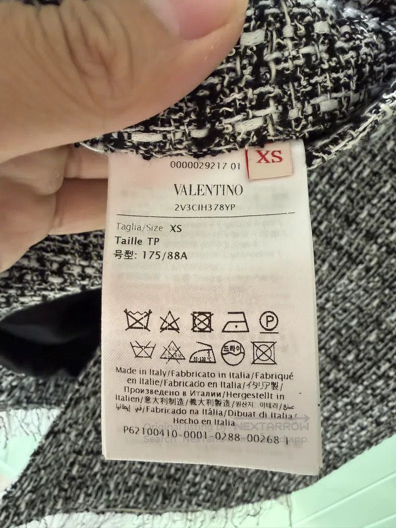 Valentino Valentino Tweed coat Size XS / US 0-2 / IT 36-38 - 4 Thumbnail
