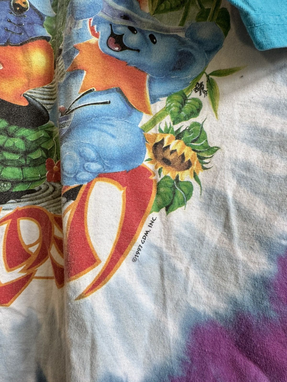 Band Tees Vintage Grateful Dead 90s China Town Tie Dye 1997 L Band Tee Size US L / EU 52-54 / 3 - 3 Thumbnail
