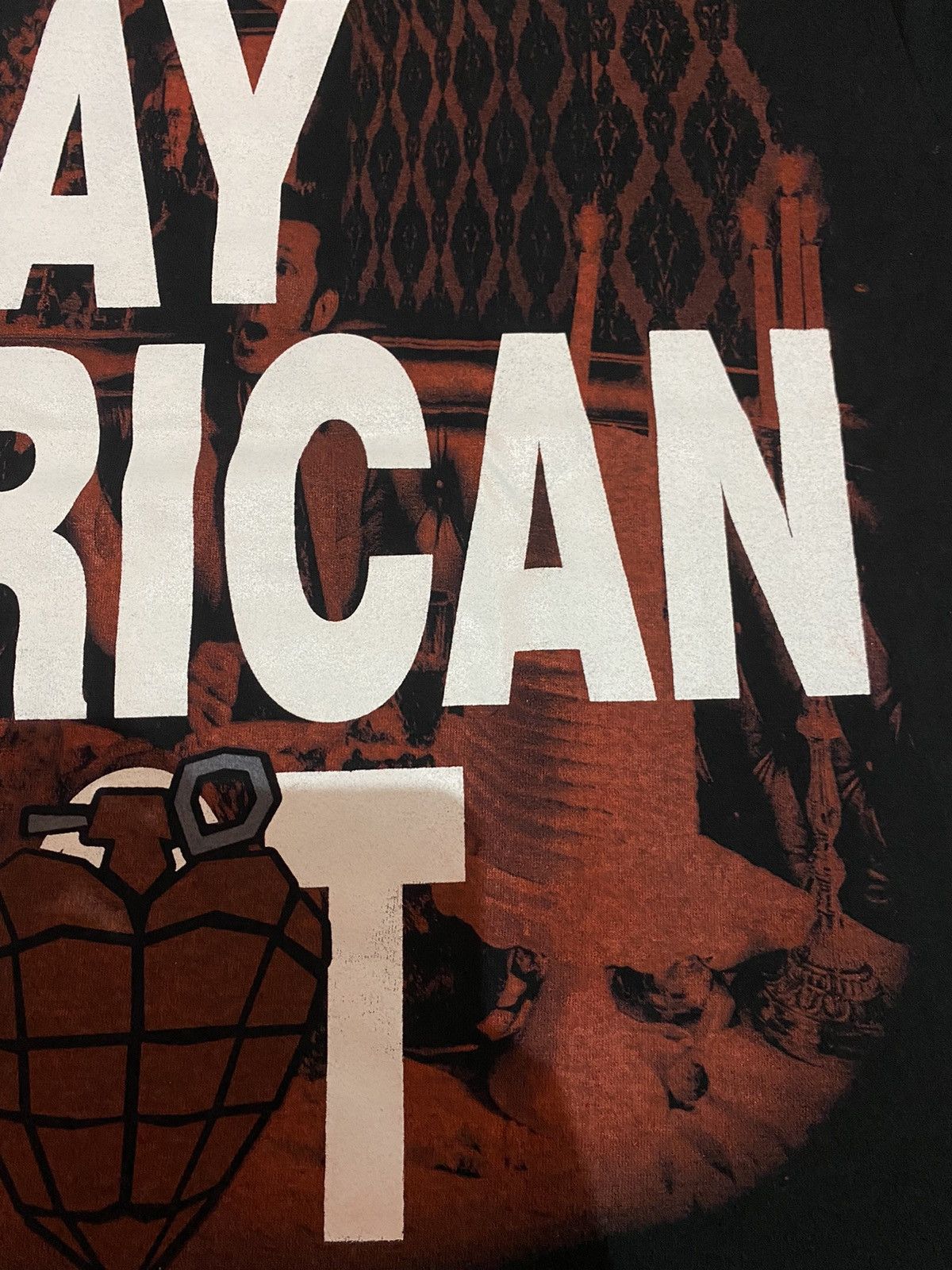 Band Tees × Vintage 🔥RARE🔥 Green Day American Idiot Cover Album Boot tee Size US L / EU 52-54 / 3 - 11 Thumbnail