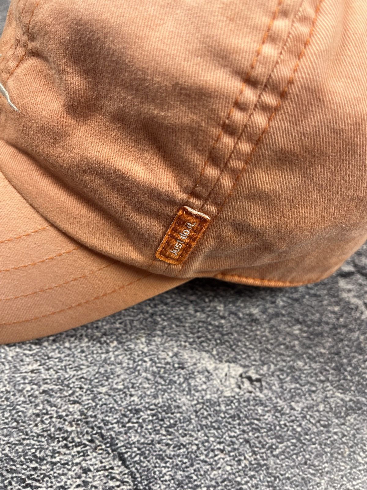 Nike × Vintage Vintage 00’s Nike Just Do It Swoosh Cap y2k drill Size ONE SIZE - 3 Thumbnail