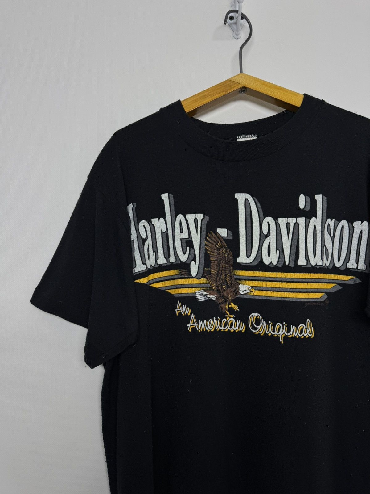 Vintage Vintage 80s Harley Davidson T-Shirt Size US L / EU 52-54 / 3 - 8 Thumbnail