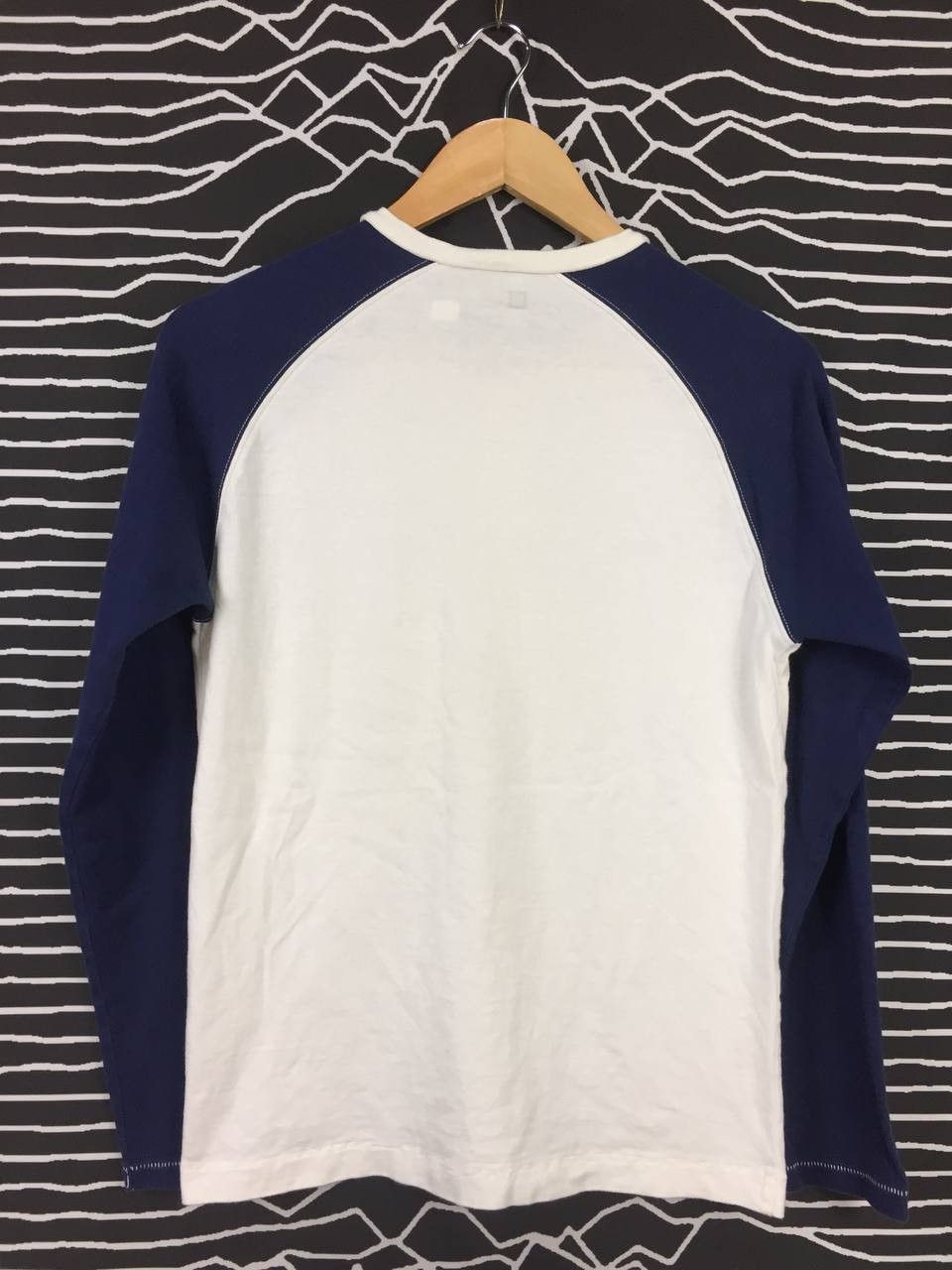 Gap GAP XS Slim Fit Henley Raglan Long Sleeve Tee Size US XS / EU 42 / 0 - 6 Thumbnail