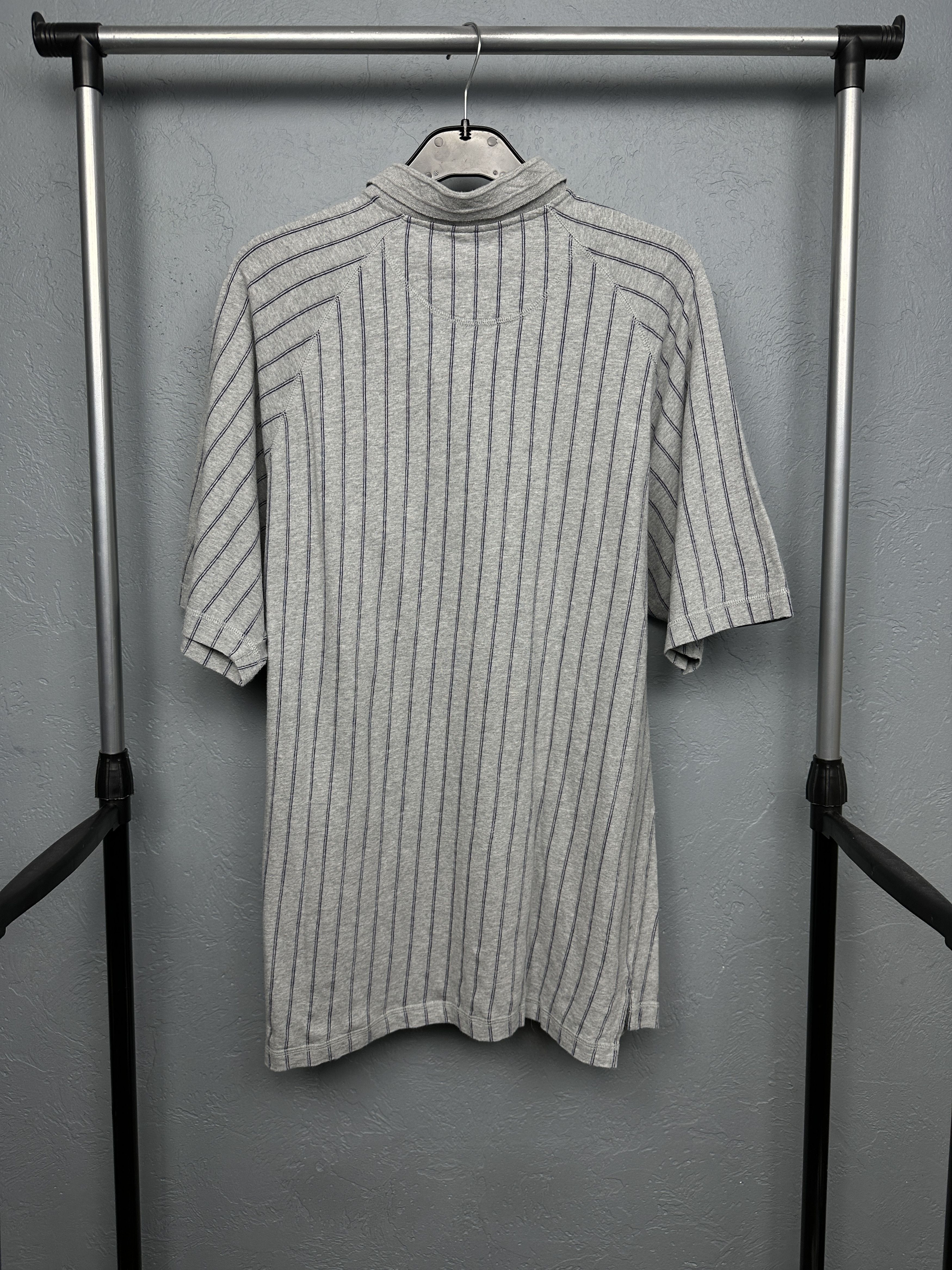 Adidas Adidas 90s Vintage Mens Striped Polo Shirt Size US L / EU 52-54 / 3 - 8 Thumbnail