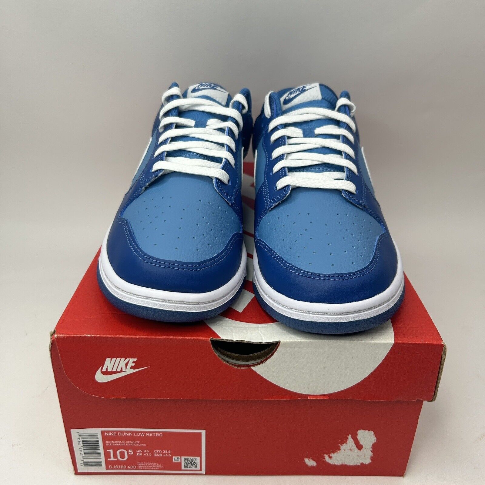 Nike Nike Dunk Low Retro “Dark Marina Blue” 2023 Size US 10.5 / EU 43-44 - 2 Thumbnail