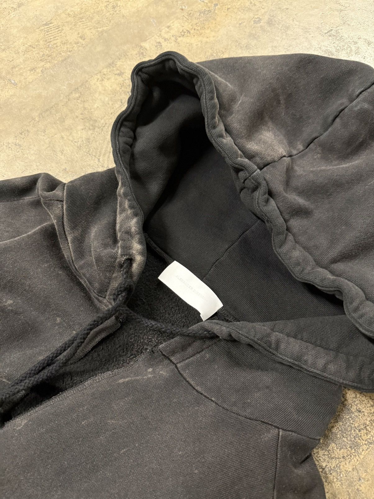 ALEXANDER DIGENOVA Alexander Digenova Black Rubber Band Hoodie Size US L / EU 52-54 / 3 - 4 Thumbnail