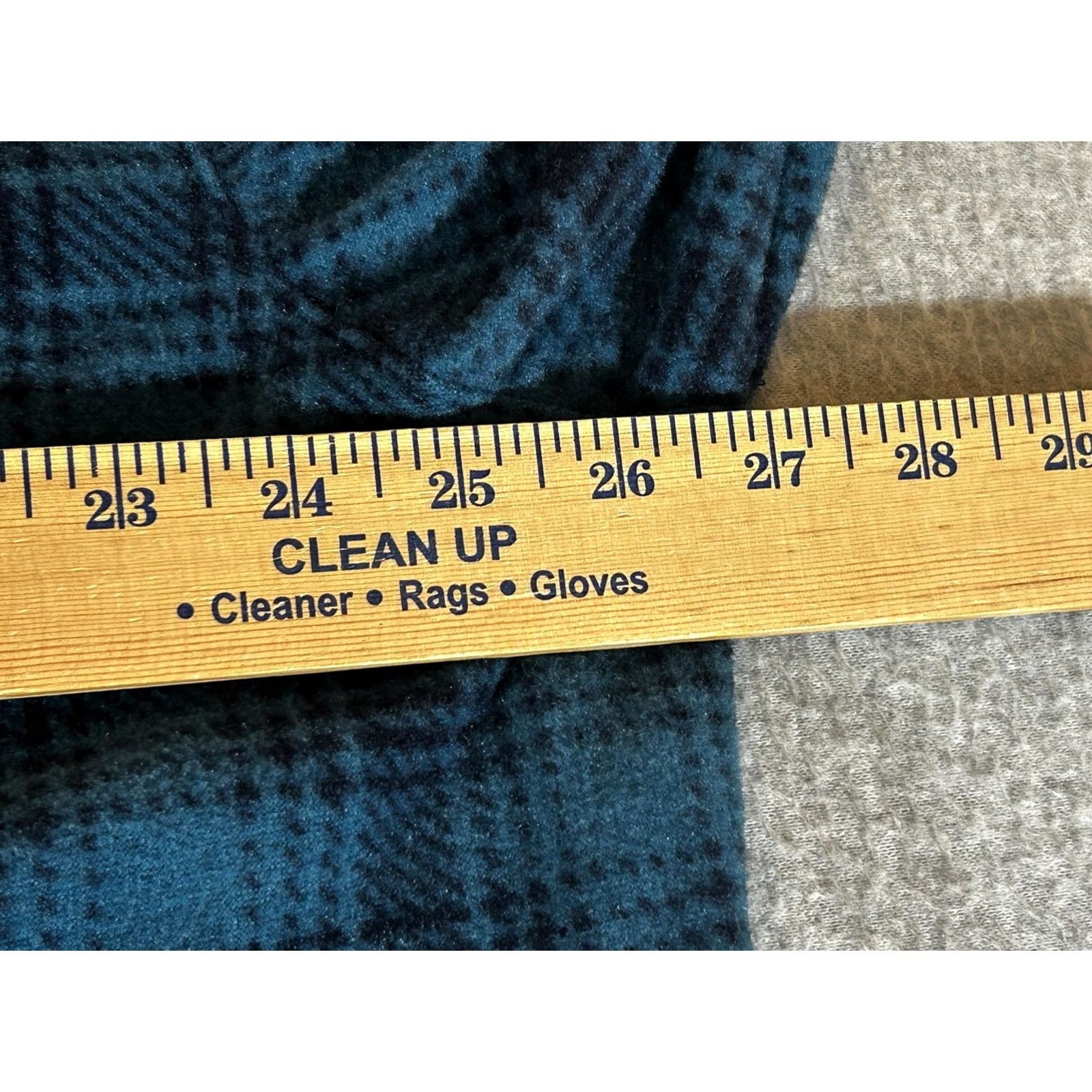 Wrangler Wrangler Flannel Shirt Mens XL Blue Plaid Button Shacket Jacket Workwear Outdoor Size US XL / EU 56 / 4 - 4 Thumbnail