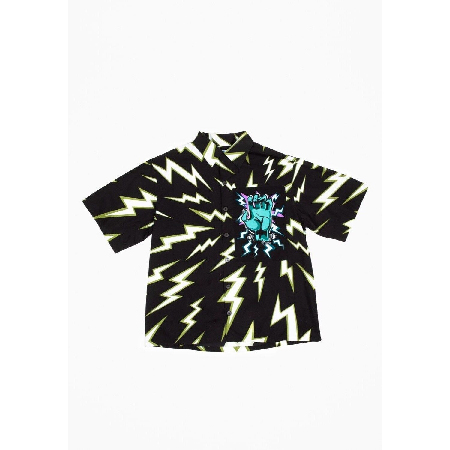 Pre-owned Prada Bowling Frankenstein Men Shirt Size M In Multi