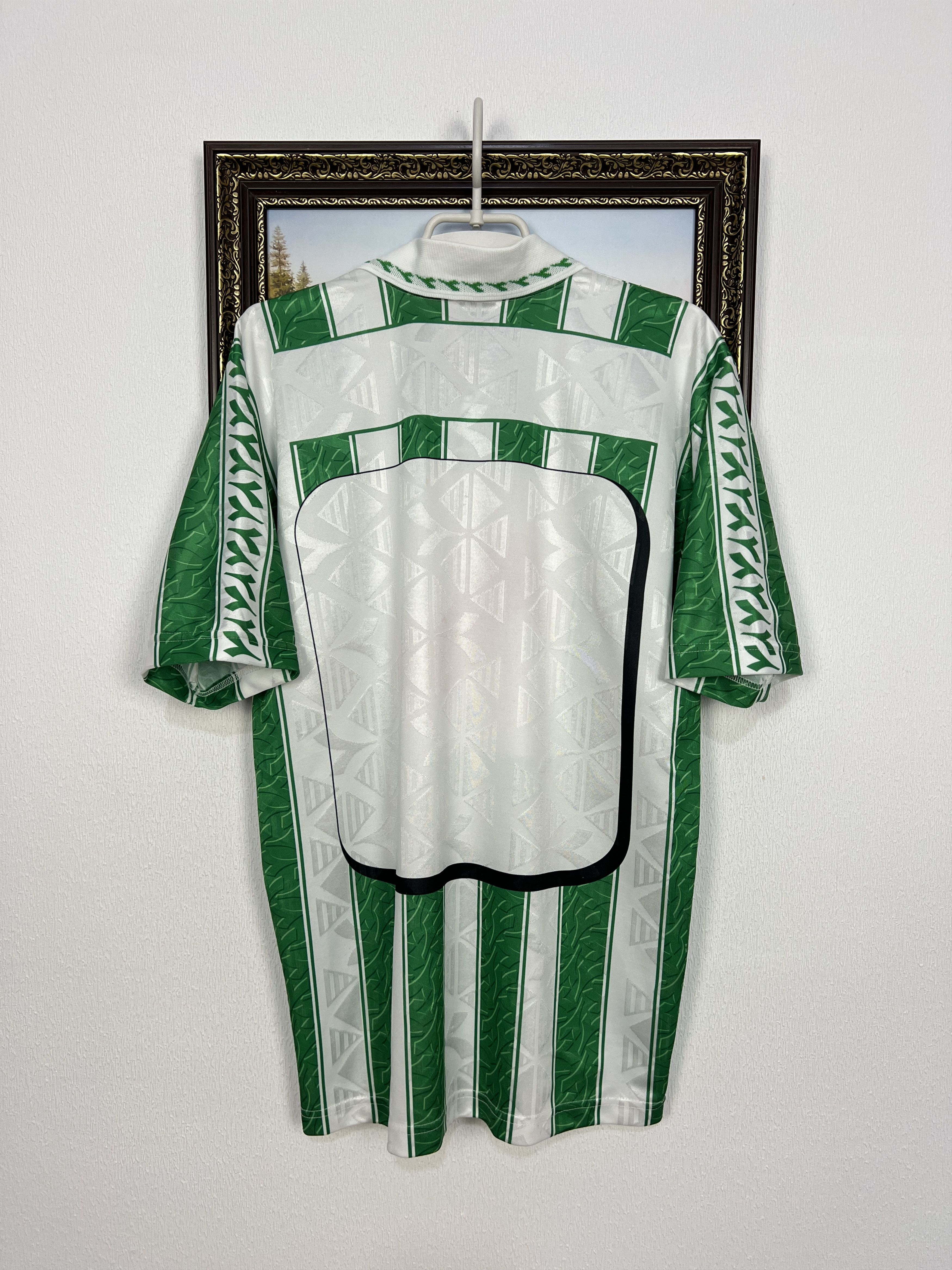 Diadora SK Rapid Wien Home football shirt 1996 Soccer Diadora Jersey Size US L / EU 52-54 / 3 - 10 Thumbnail