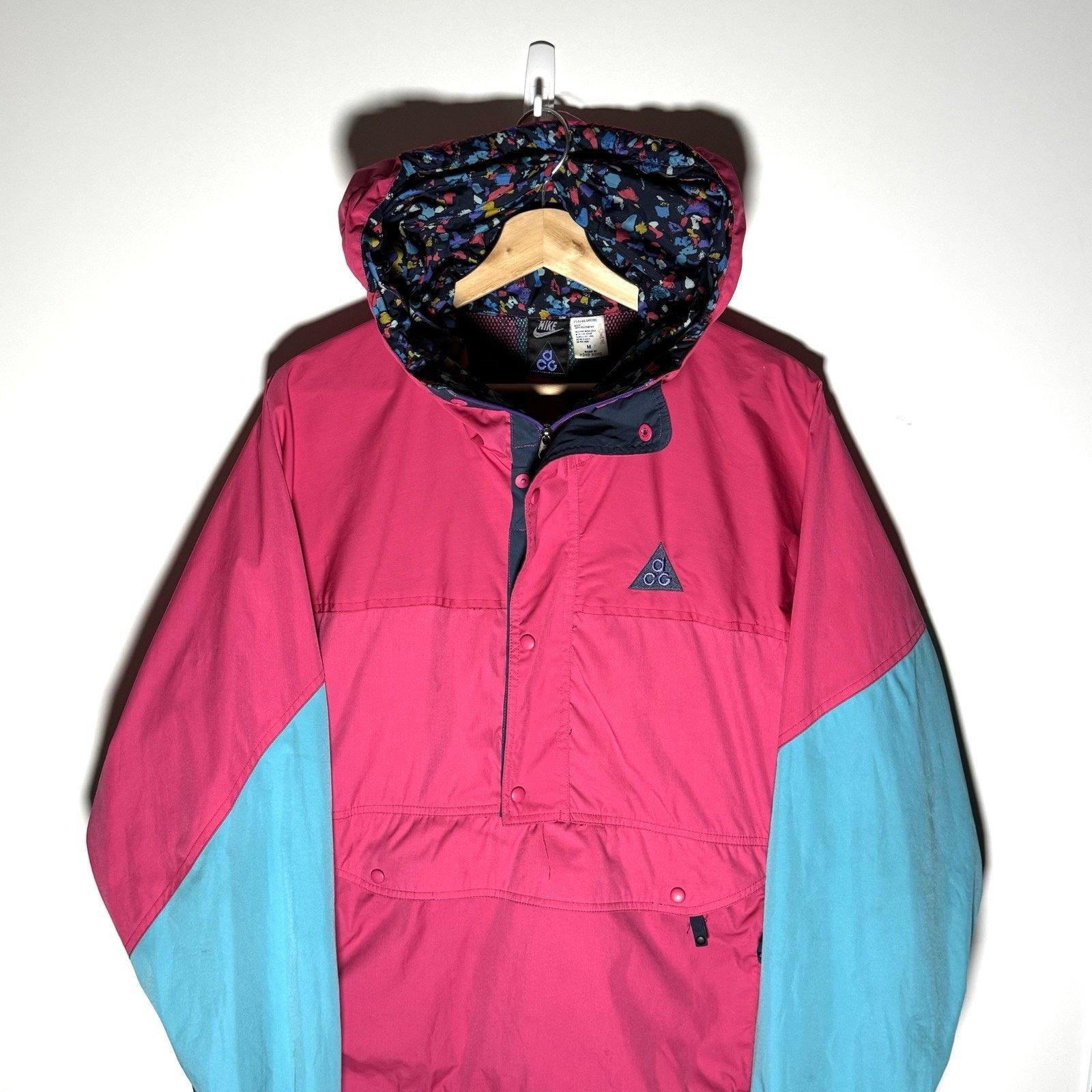 Nike × Nike ACG × Vintage RARE VTG 1990’s Nike ACG Pullover Anorak Windbreaker Med Size US L / EU 52-54 / 3 - 1 Thumbnail