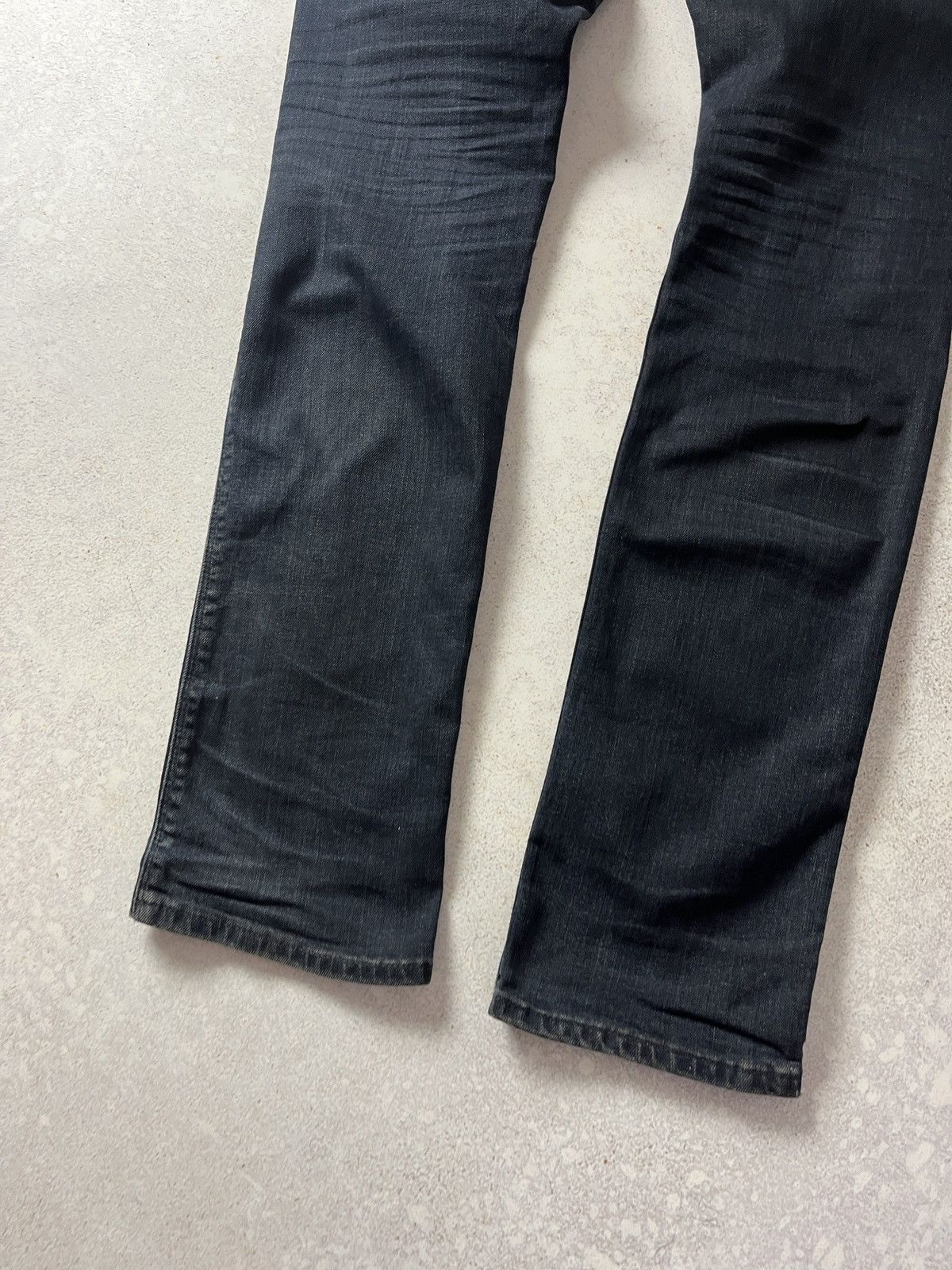 Acne Studios Acne Studios Max Blue Black Denim Jeans Pants Luxury Size US 32 / EU 48 - 2 Thumbnail