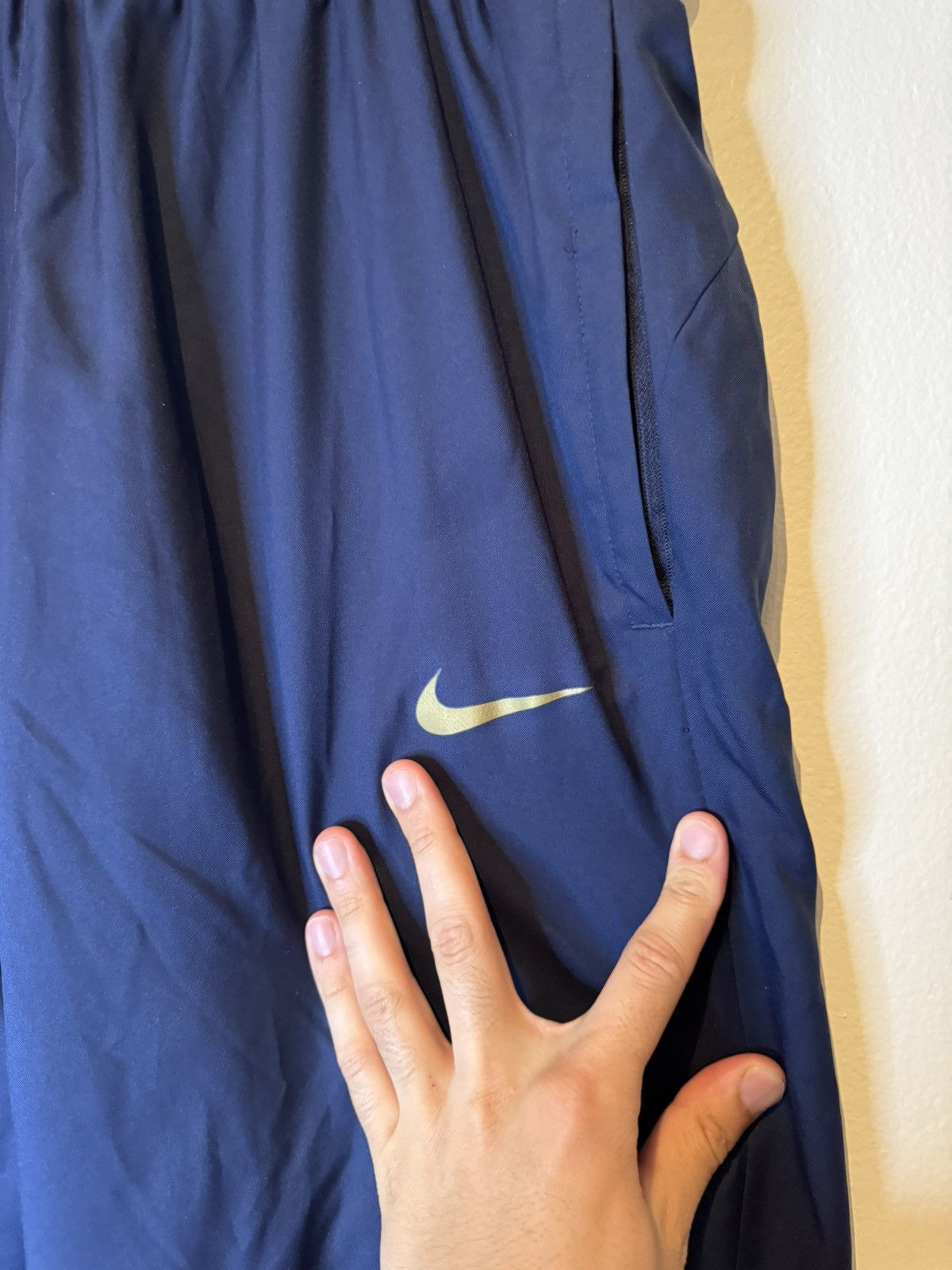Nike Nike France Federation FFF Anthem Track Pants Soccer Size M Size US 32 / EU 48 - 3 Thumbnail