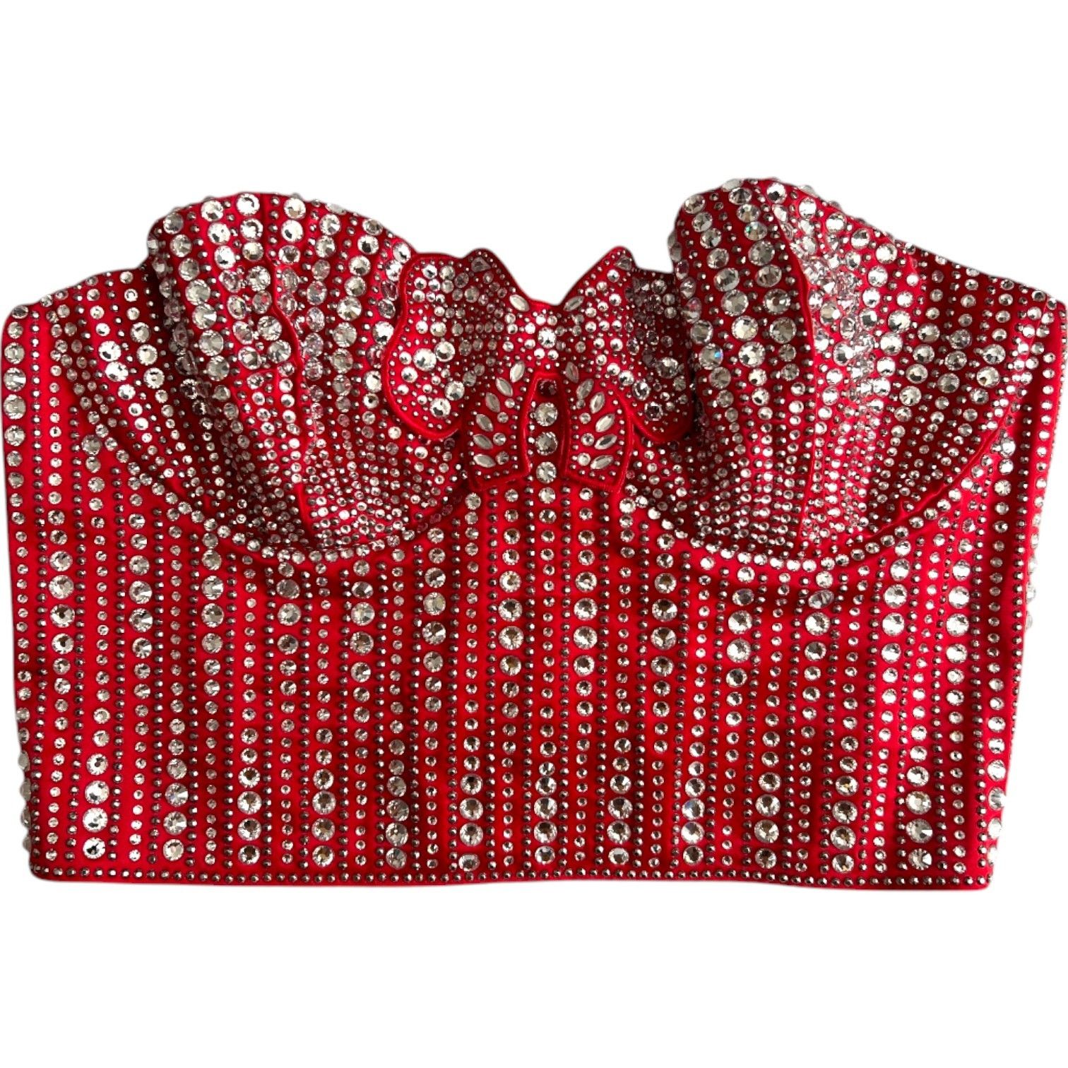 Victoria's Secret Victroria's Secret Crystal Embellished Long Line Bustier, S Size ONE SIZE - 8 Thumbnail