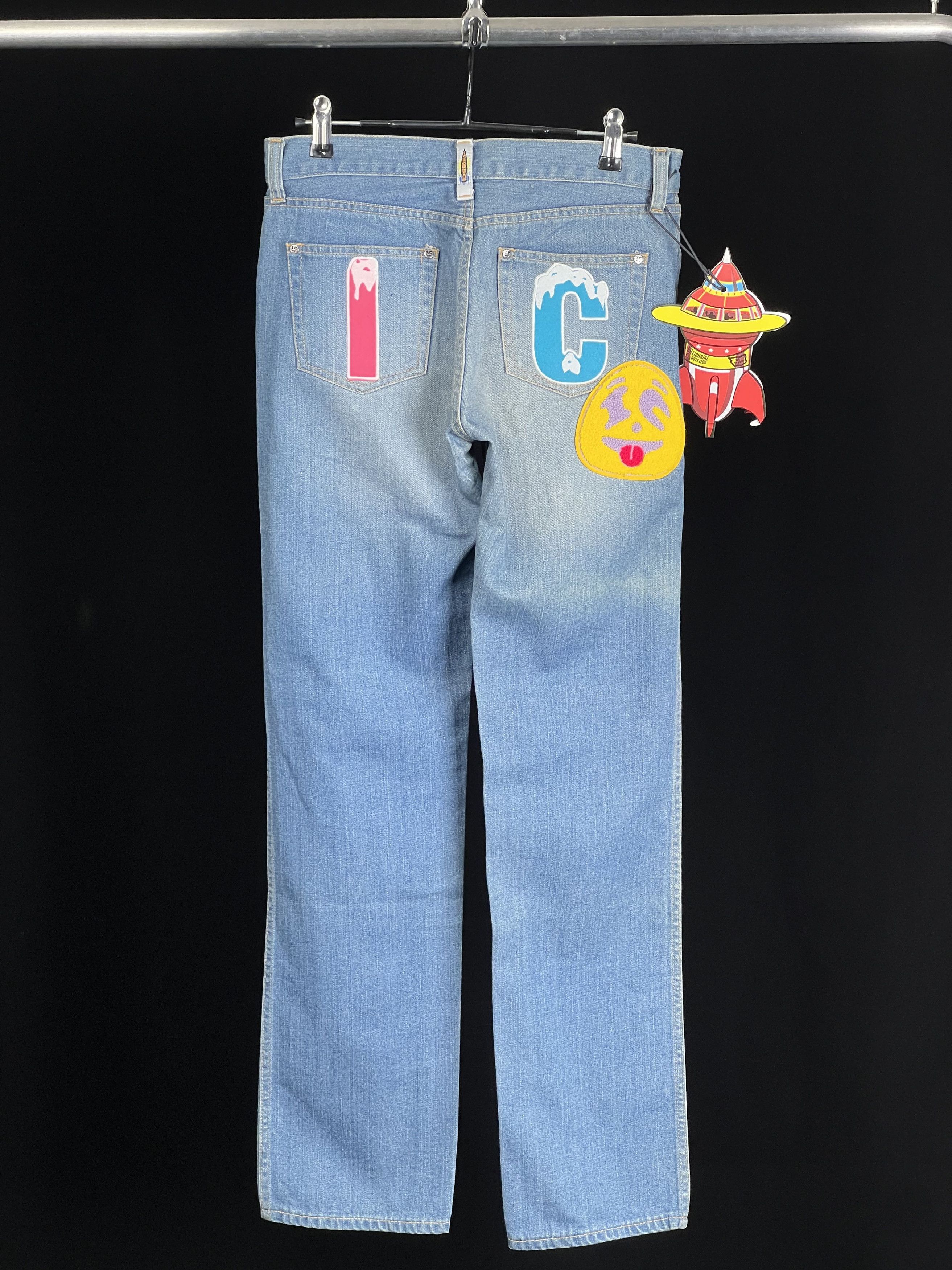 Icecream Brand New*Light Wash Embroidered Jeans Size XS Size US 28 / EU 44 - 1 Thumbnail