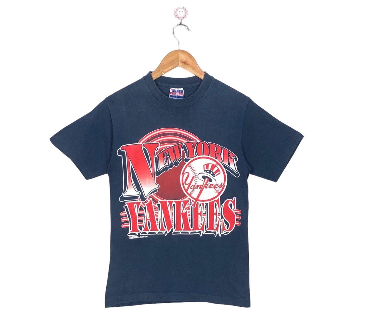 New York Yankees Vintage 90s New York Yankees Printed Tshirt Size US S / EU 44-46 / 1 - 1 Thumbnail