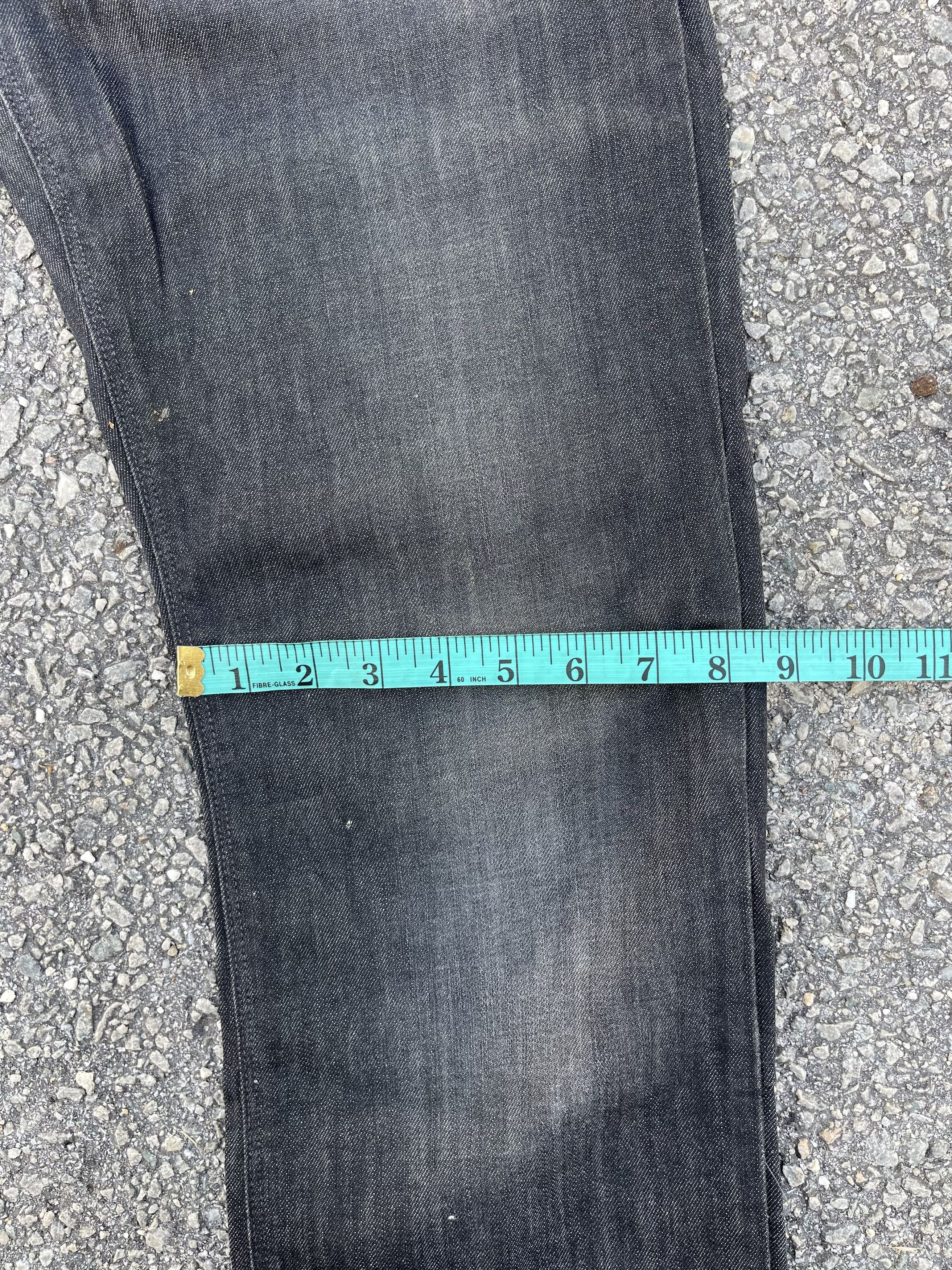 Ksubi Ksubi Dee Dee Pre Loved Black Denim Size US 33 - 13 Thumbnail