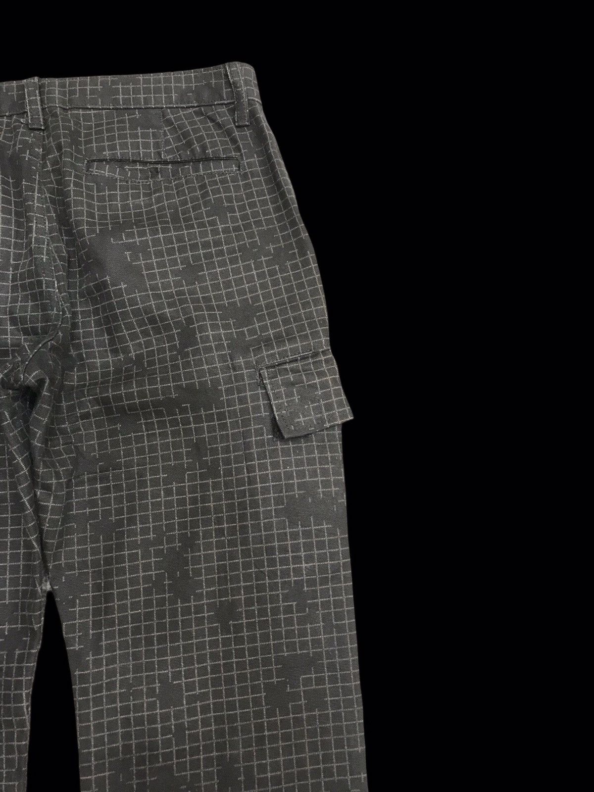 Japanese Brand 💥MINIMALIST💥PPFM Plaid Motive Half Cargo Pant F79 Size US 30 / EU 46 - 9 Thumbnail