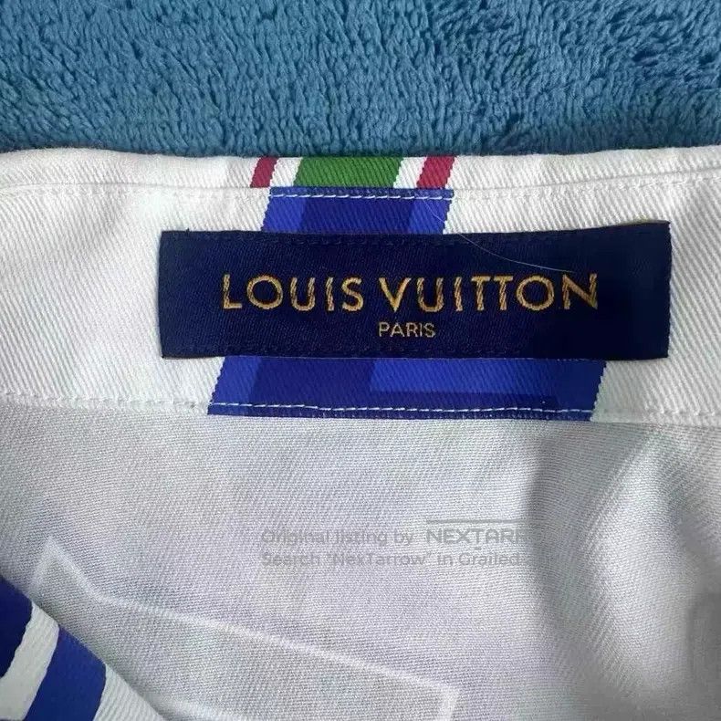 Louis Vuitton Louis Vuitton NBA monogrammed short sleeve denim shirt Size US M / EU 48-50 / 2 - 4 Thumbnail