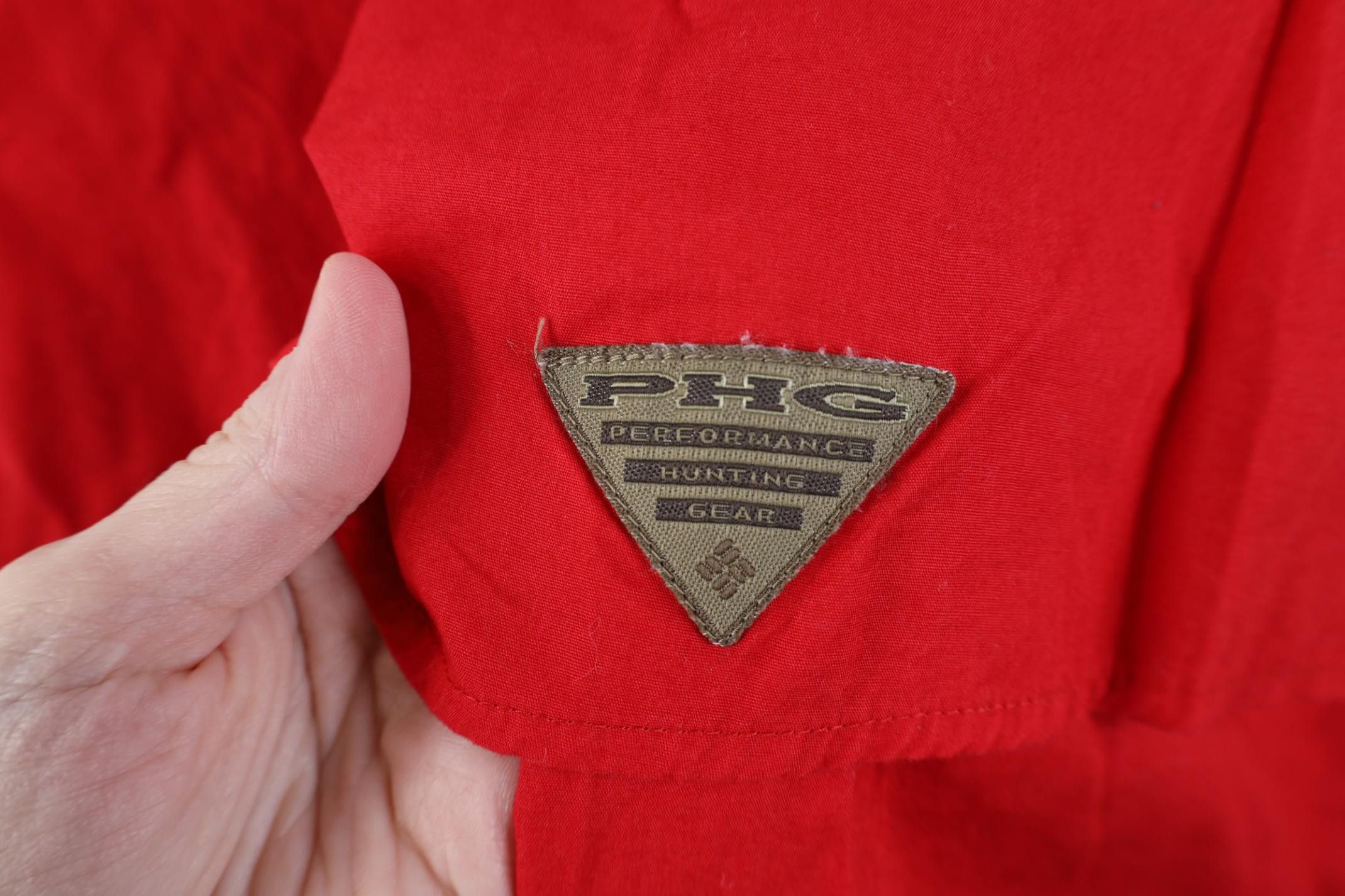 Columbia Columbia PHG Ohio State University Shooting Button Shirt Red Size US L / EU 52-54 / 3 - 14 Thumbnail