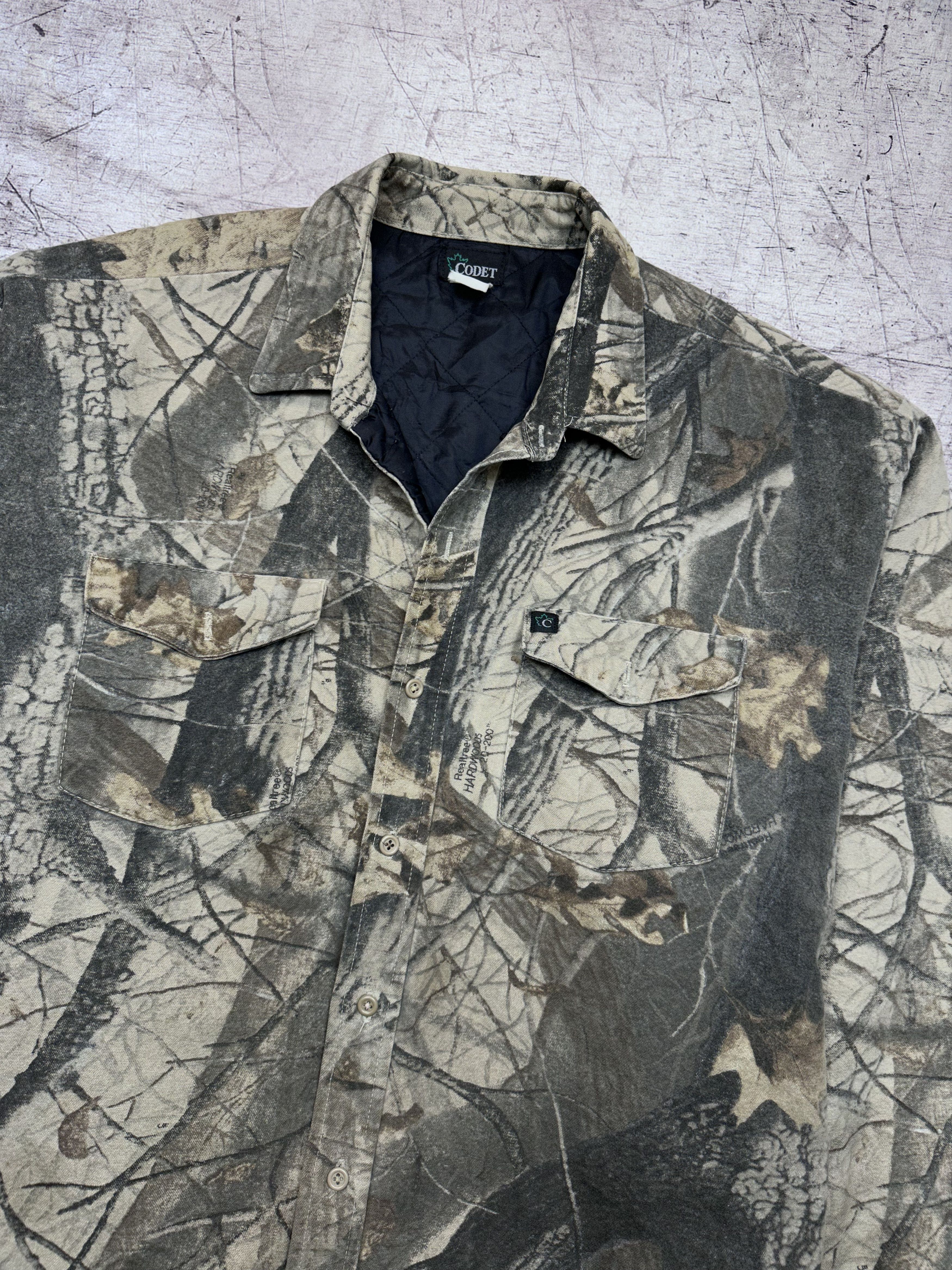 Realtree × Vintage Realtree Vintage Mens Camo Overshirt Jacket Size US XXL / EU 58 / 5 - 2 Thumbnail