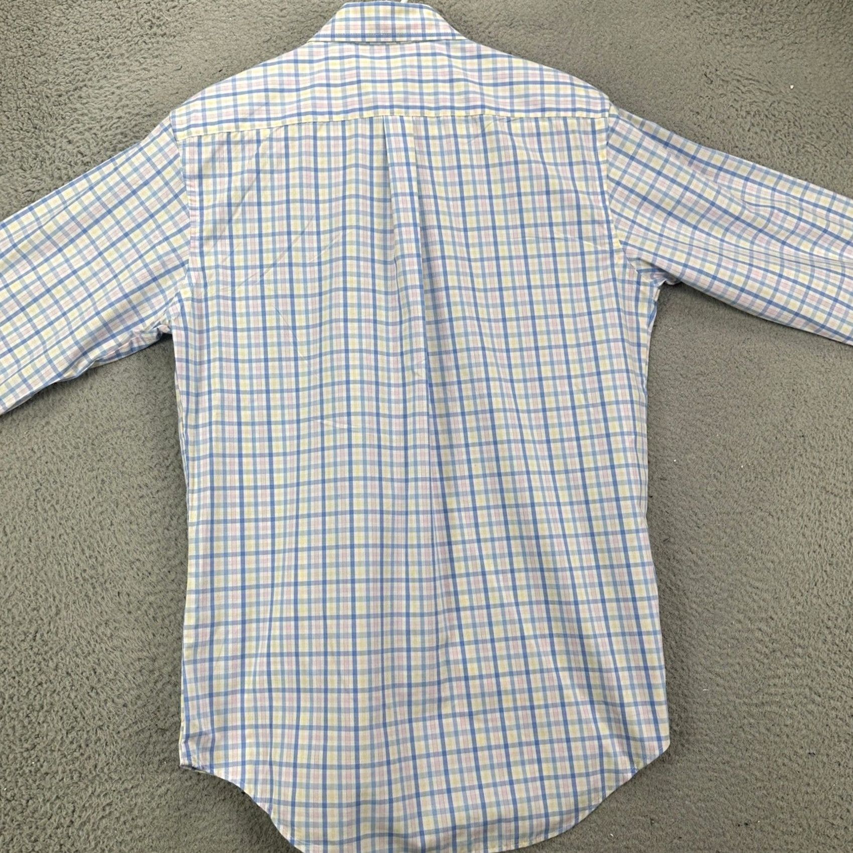 Izod Izod Men's Button-Down Shirt Small Multicolor Check Performance Woven Pocket NEW Size US S / EU 44-46 / 1 - 4 Thumbnail