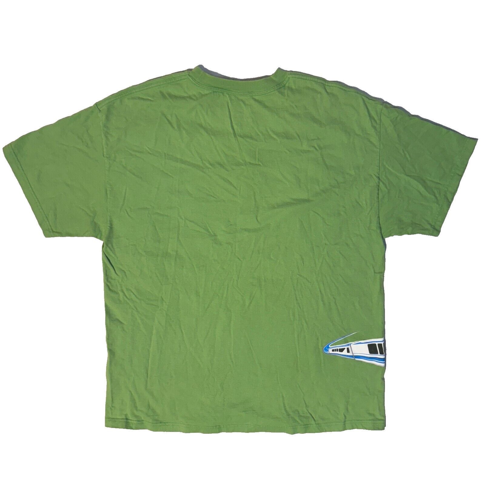 Disney Walt Disney World Mickey Mouse Wrap Around TShirt Green XL D Size US XL / EU 56 / 4 - 6 Thumbnail