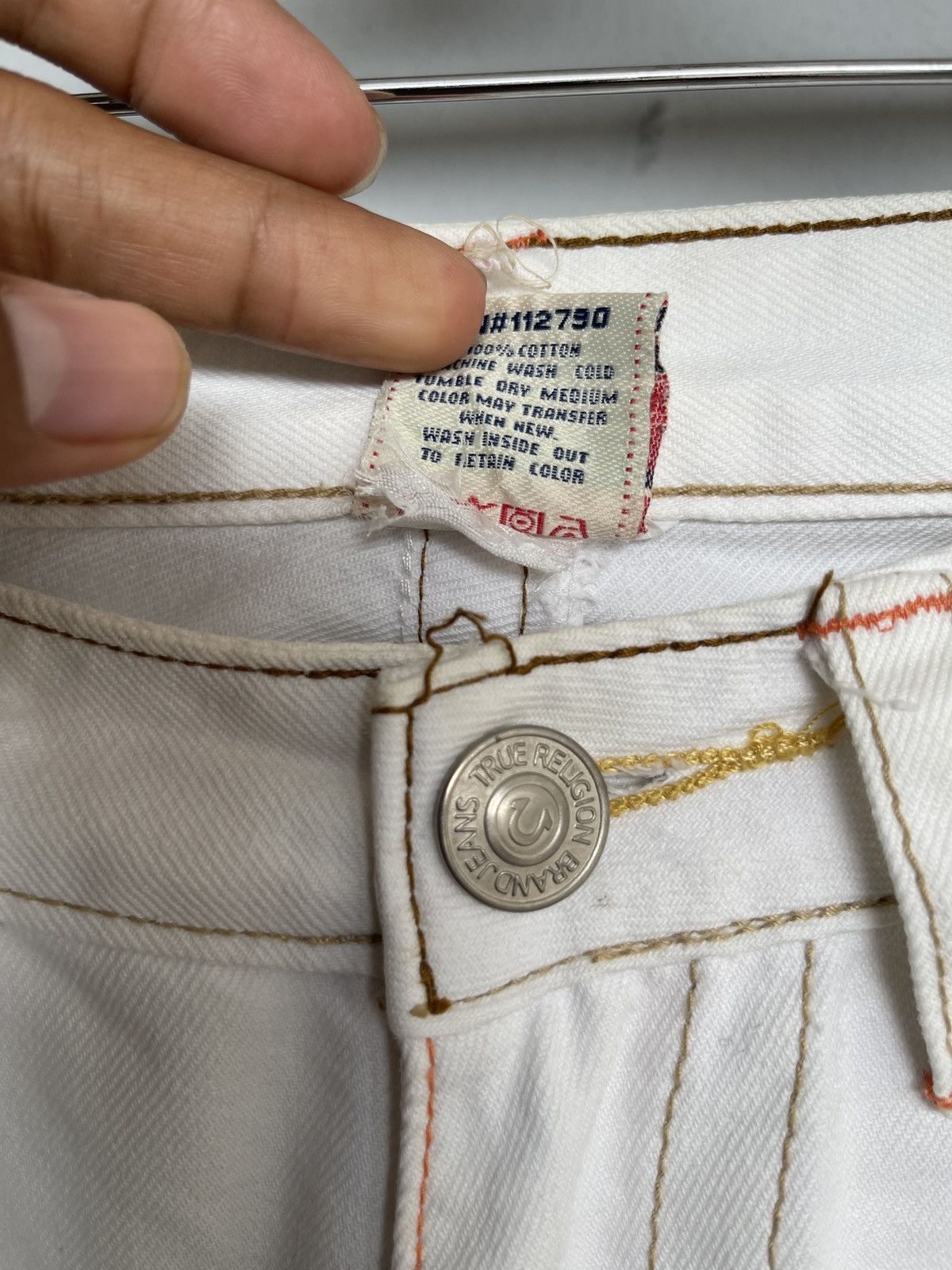True Religion Vintage True Religion Joey Bootcut Rare Design Size 27" / US 4 / IT 40 - 5 Thumbnail