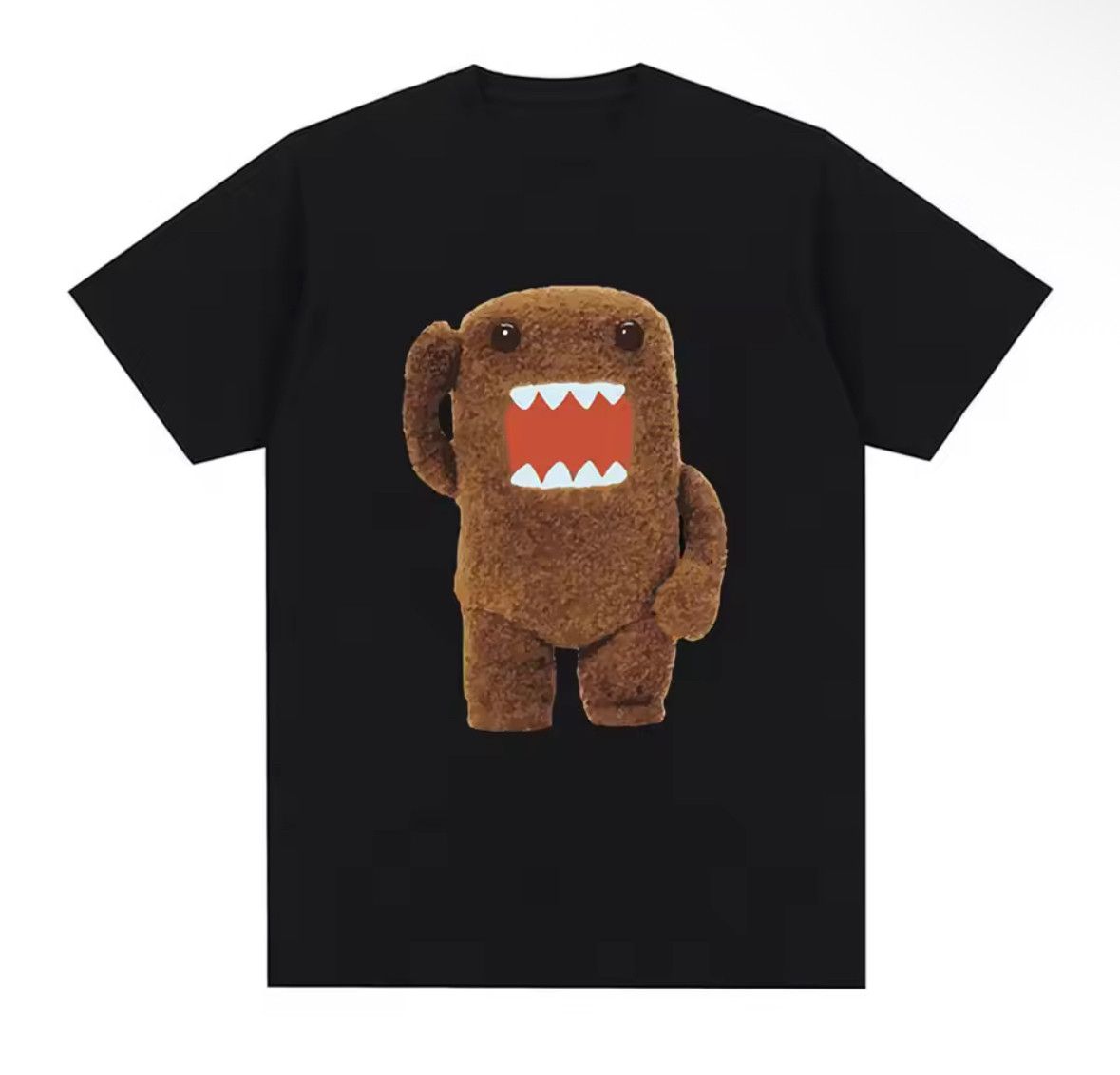 Other Street Classic Y2K Anime Domo Kun Bear Black T-Shirt Size US XXL / EU 58 / 5 - 1 Thumbnail