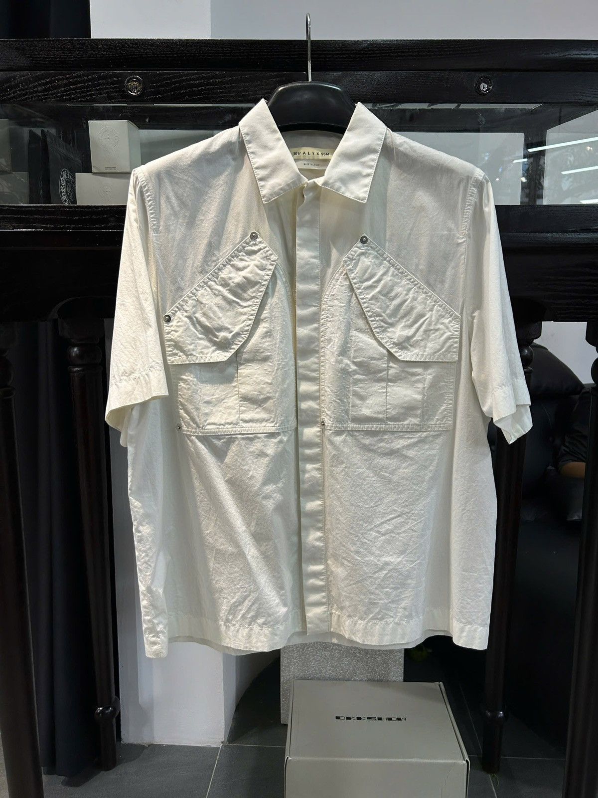 1017 ALYX 9SM 1017 Alyx 9SM Cargo Pocket Shirt Size US S / EU 44-46 / 1 - 1 Thumbnail
