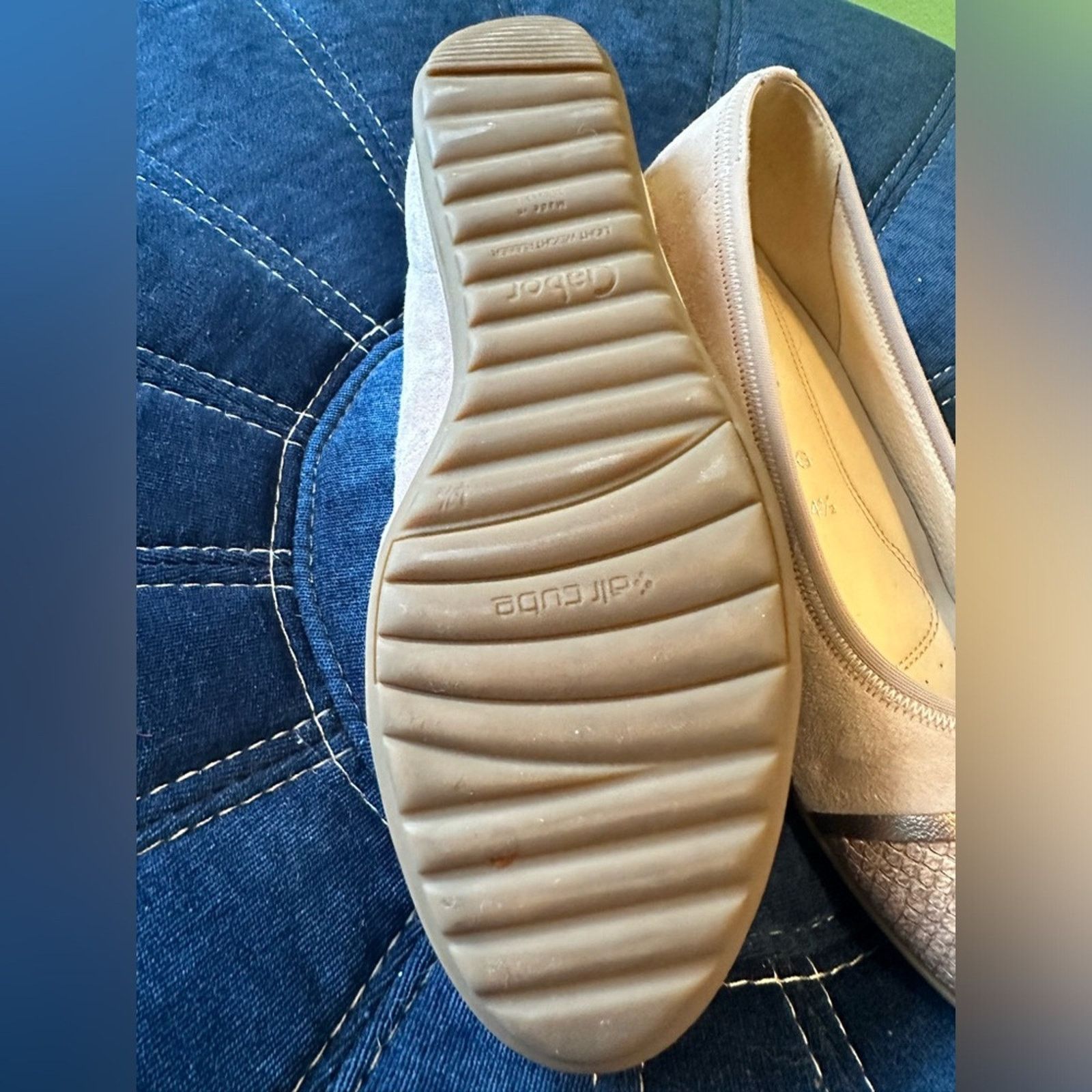 Other Gabor Italian Ballerina Flat Rose Light Pink Size US 7.5 / IT 37.5 - 4 Thumbnail