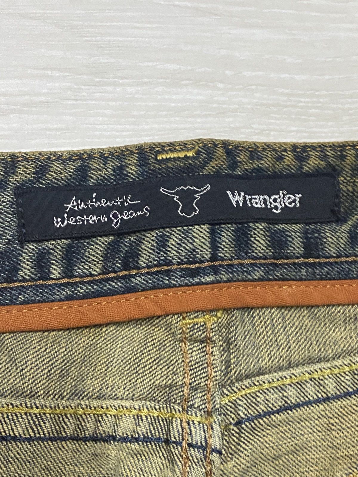 Wrangler Wrangler Authentic Western Geams Grunge Mud Wash Flare Jean Size US 30 / EU 46 - 15 Thumbnail