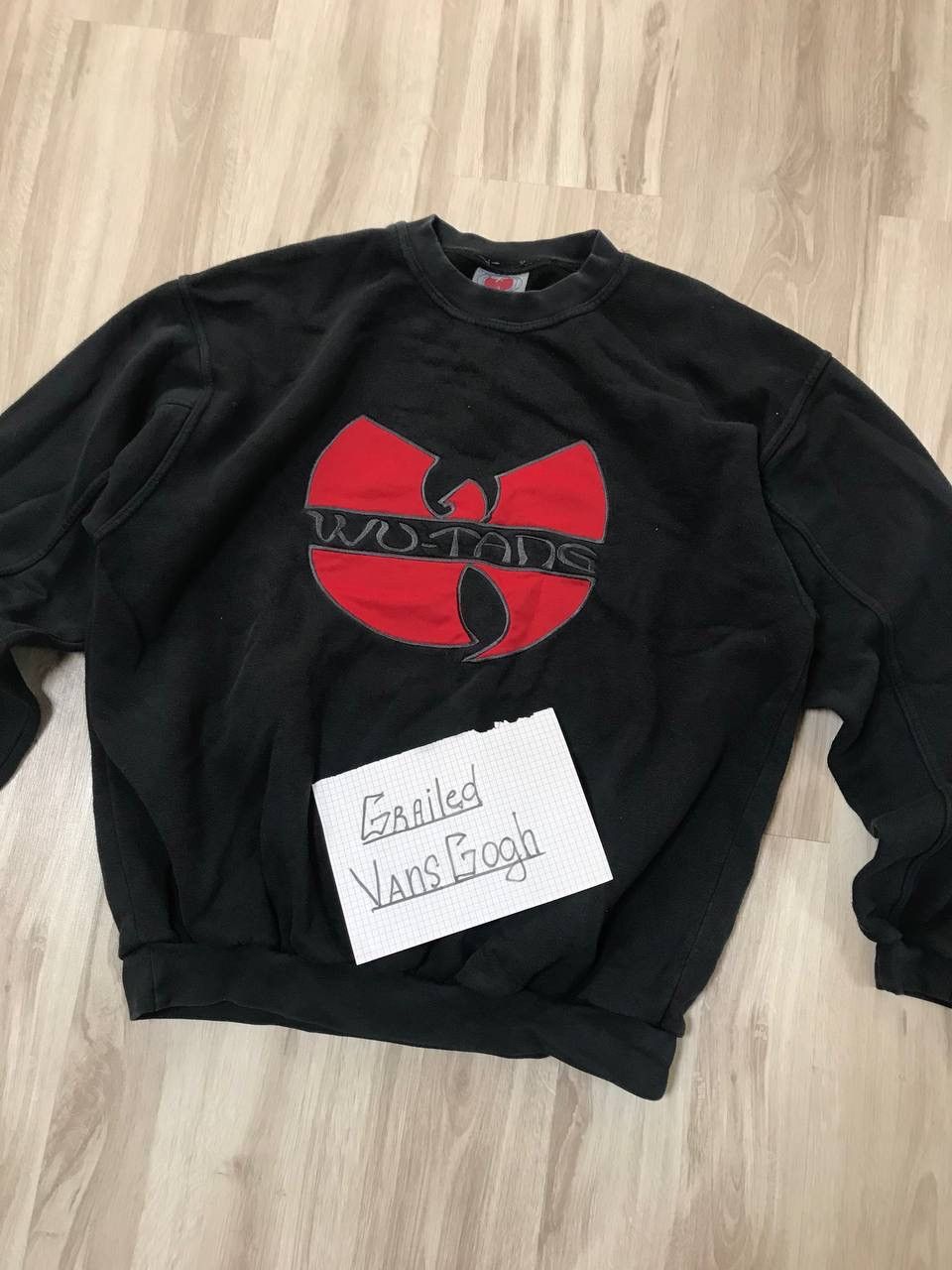 Vintage × Wu-Tang Clan Vintage 90s Wu Tang Clan Crewneck sweatshirt (ICe Cube) Size US XL / EU 56 / 4 - 5 Thumbnail