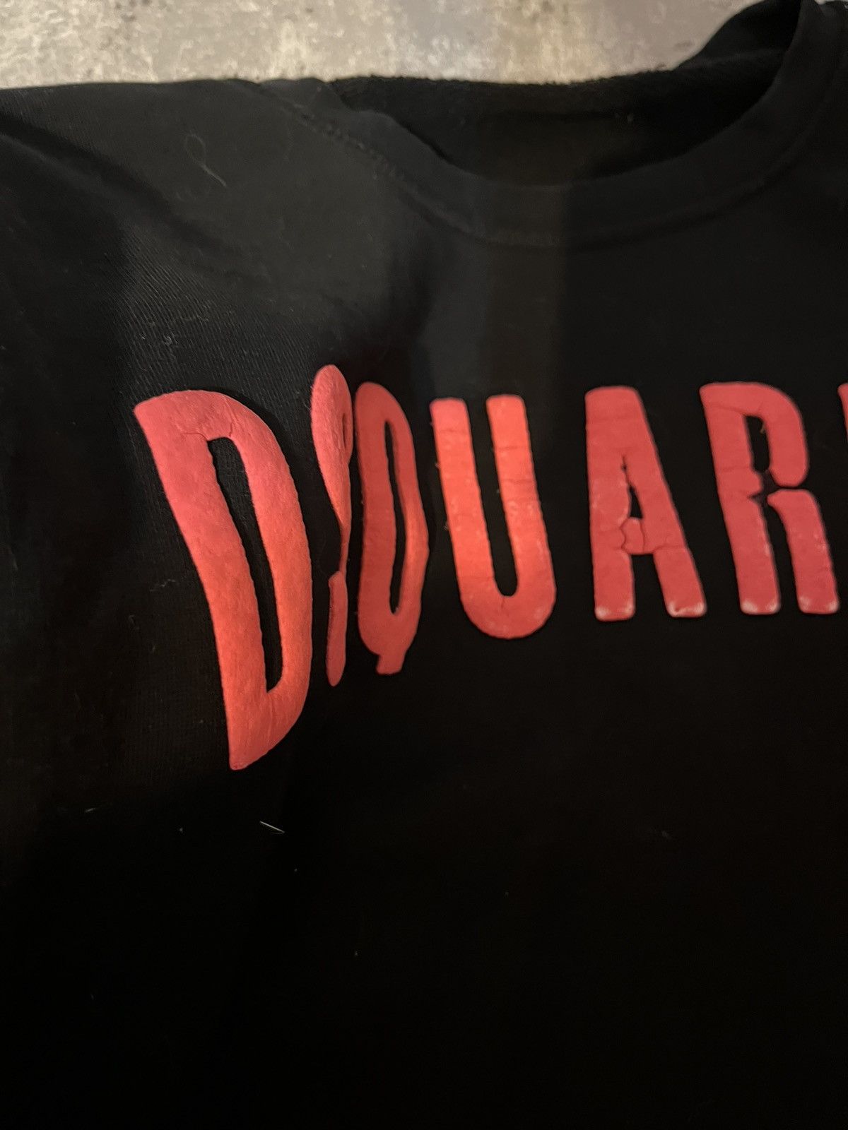Dsquared2 HOODIE DSQUARED2 Y2K VINTAGE STREETWEAR BIG LOGO Size US XL / EU 56 / 4 - 7 Thumbnail