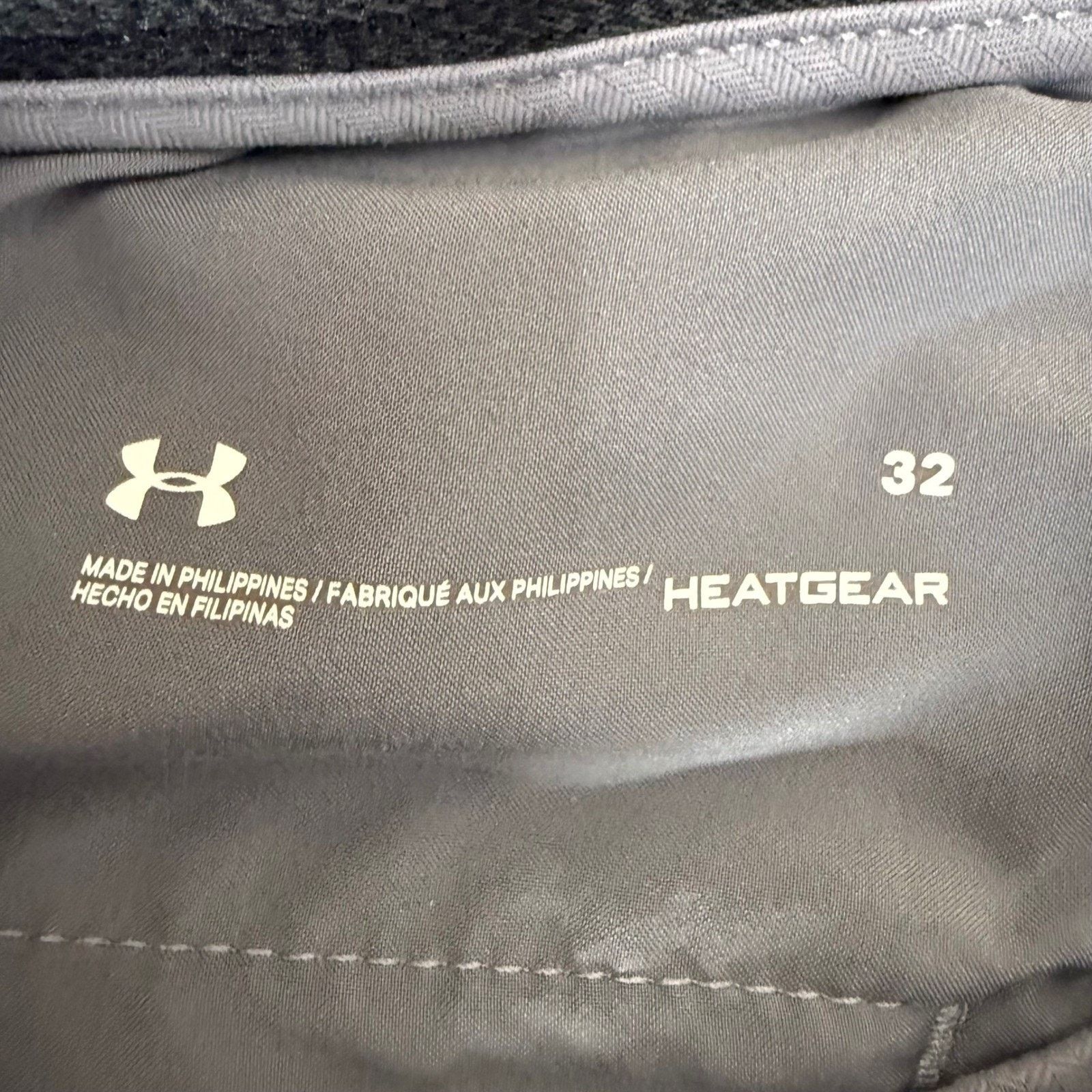 Under Armour Under Armour Showdown HeatGear Mens Gray Shorts 32 Stretch Size US 32 / EU 48 - 2 Thumbnail